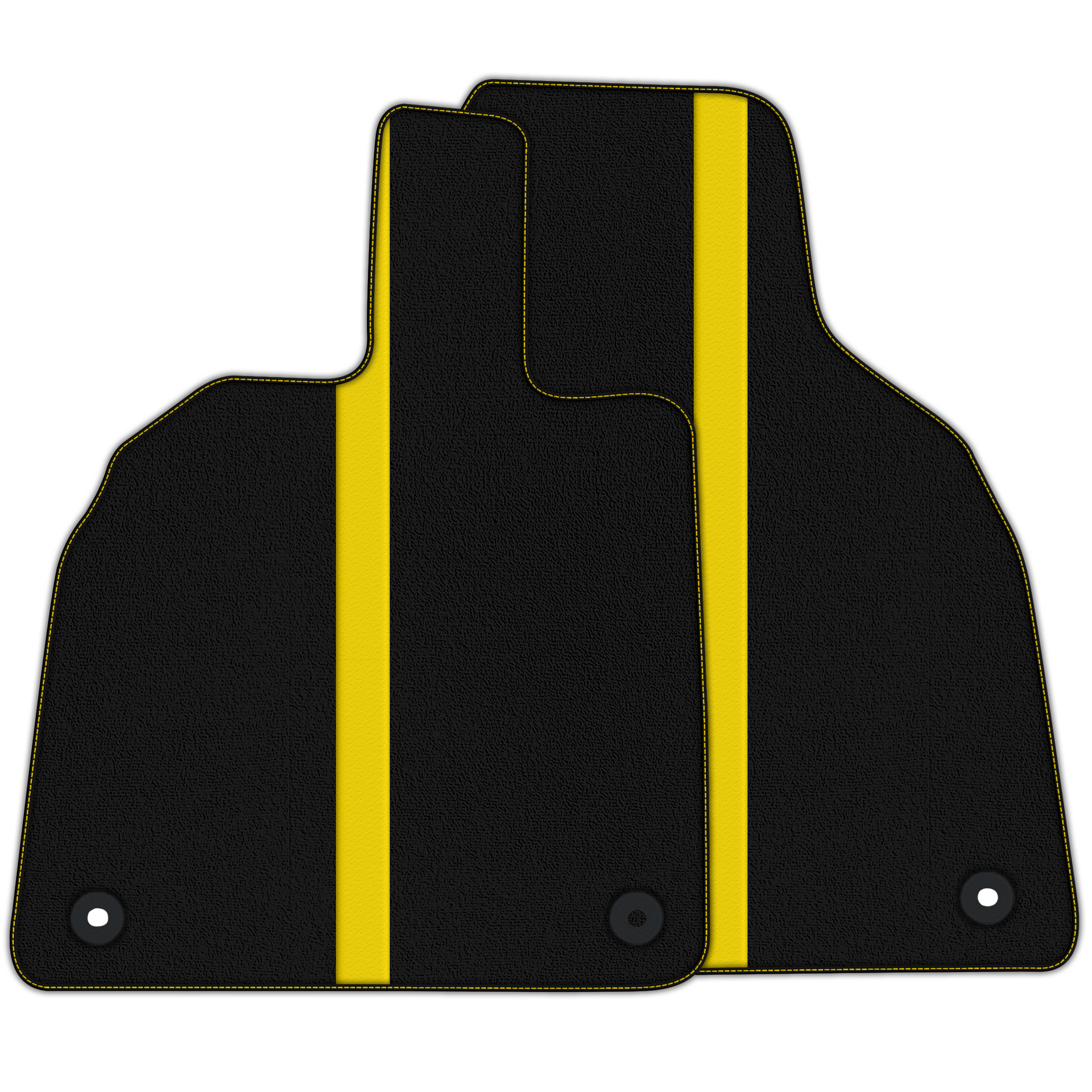 Custom Black Floor Mats for Lamborghini Revuelto (2024-2025)