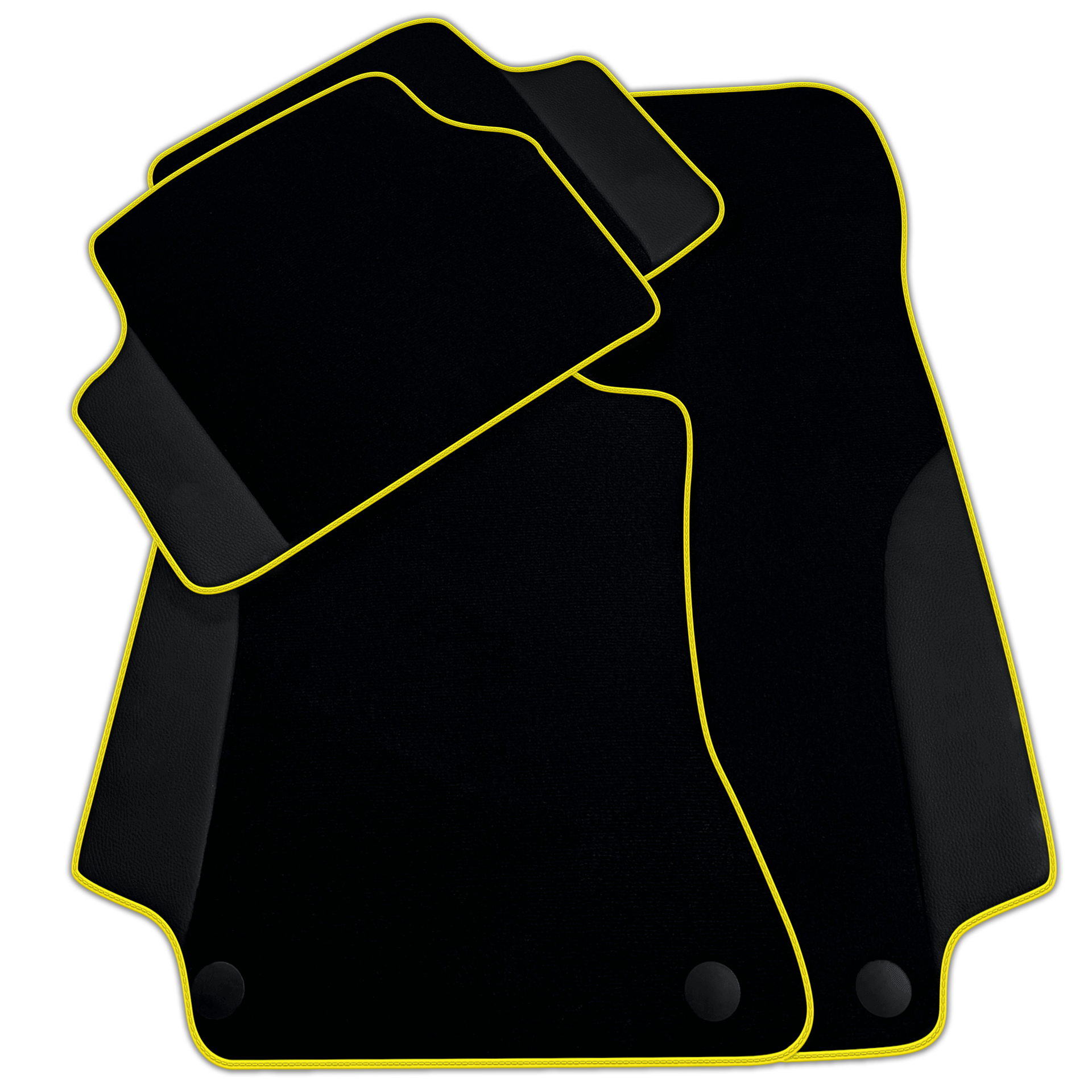 Customizable Black Floor Mats For Mercedes Benz C-Class S204 Estate (2007-2014)