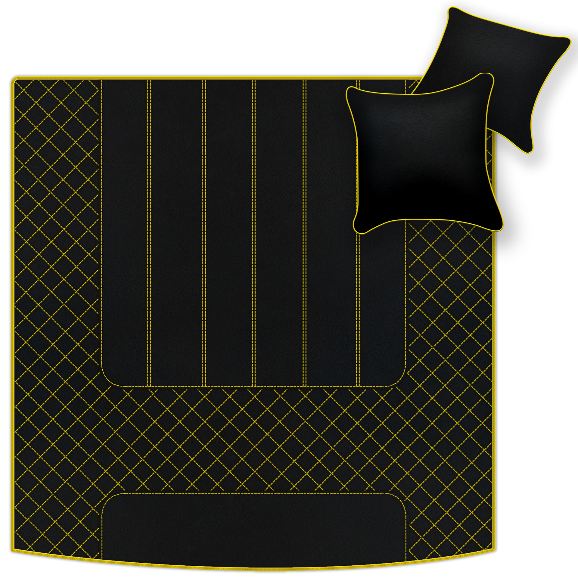 本物のシープスキン フロア マット Bentley Bentayga Er56 デザイン ブランド - ER56 Design