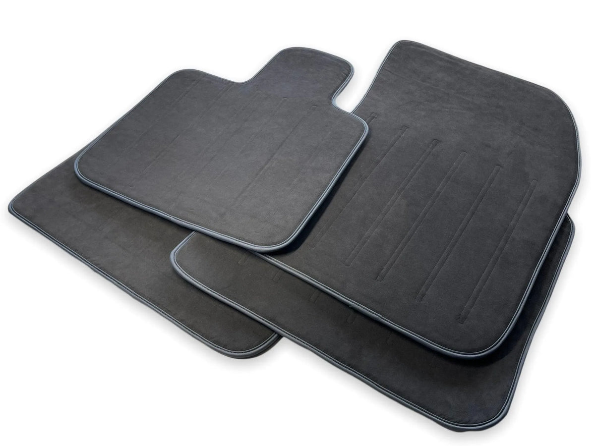 Alcantara Floor Mats For Rolls Royce Black Badge Phantom VIII (2017-2024) - AutoWin
