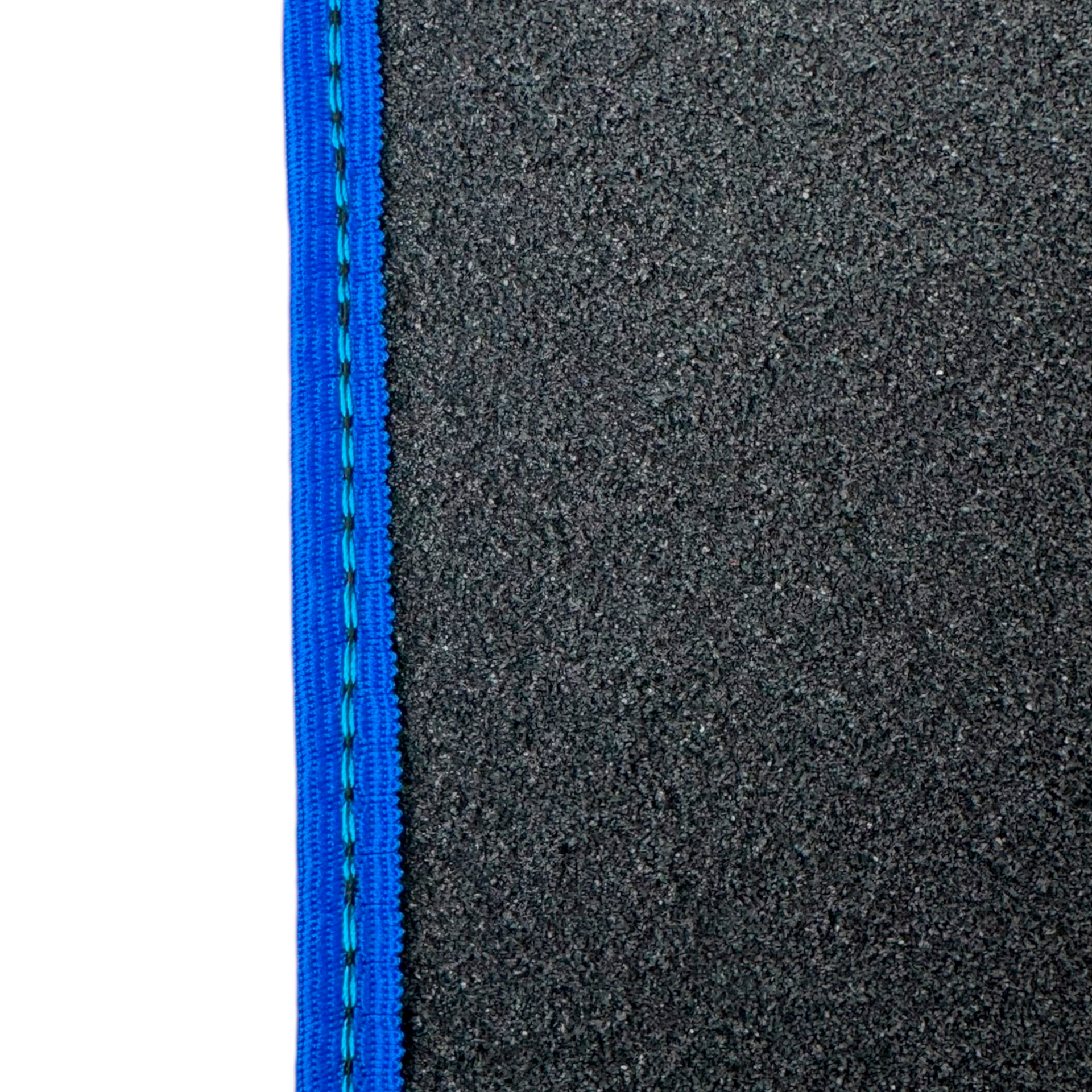 Blue Floor Mats for BMW i8 Series L12 L15 with M Package with Alcantara