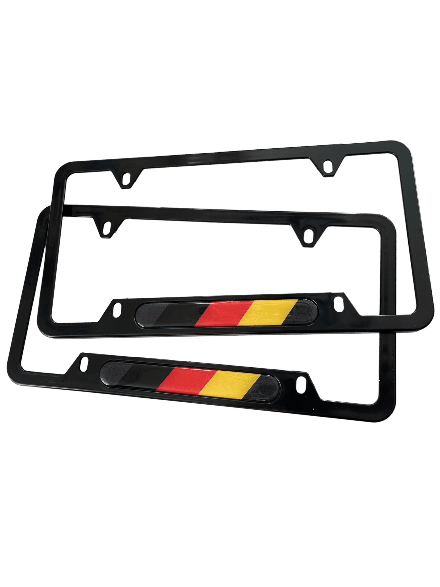 Autowin Number Plate Holder USA Standard Size Germany Flag - AutoWin