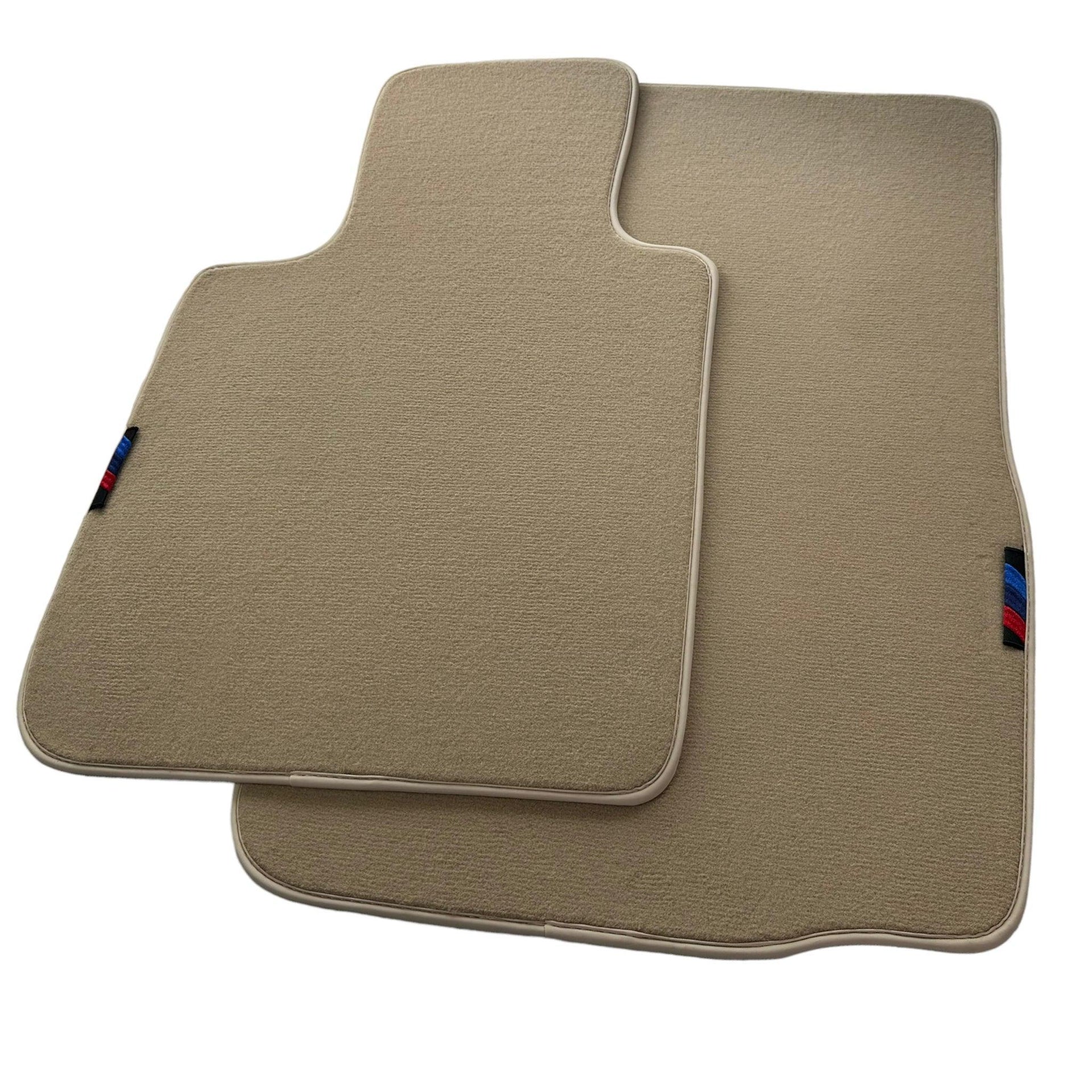 Beige Floor Mats For BMW Z4 Series E89 With M Package - AutoWin