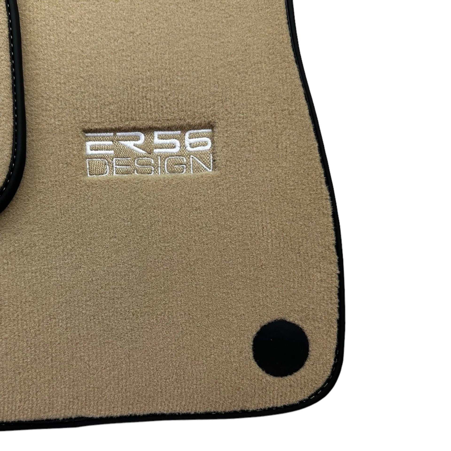 Beige Floor Mats For Mercedes-Benz SL R231 2012–2022 - AutoWin