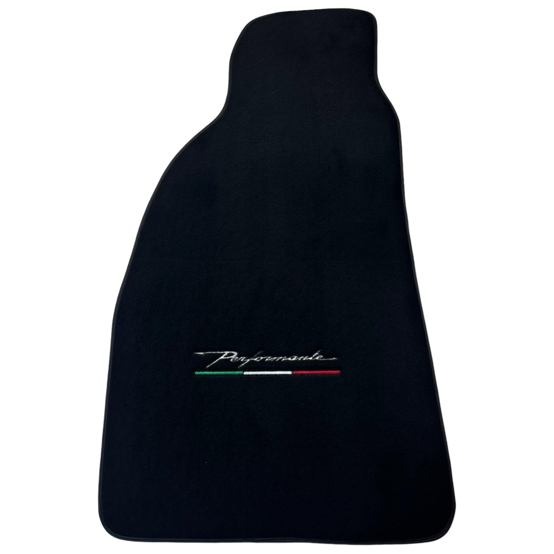 Black Floor Mats for Alfa Romeo Spider 916 (1994-2005) Perfomante - AutoWin