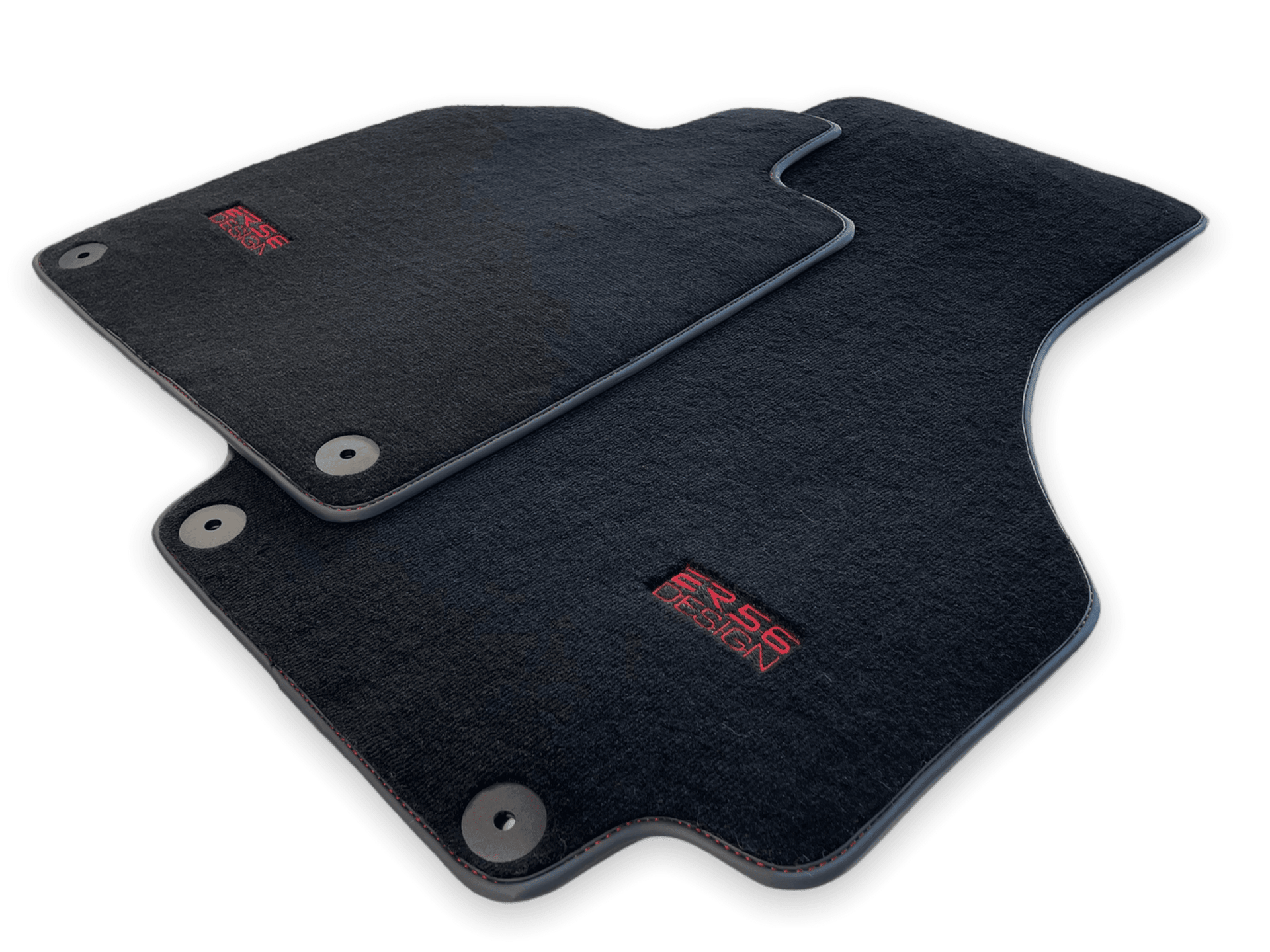 Black Floor Mats For Audi R8 2015-2023 ER56 Design - AutoWin