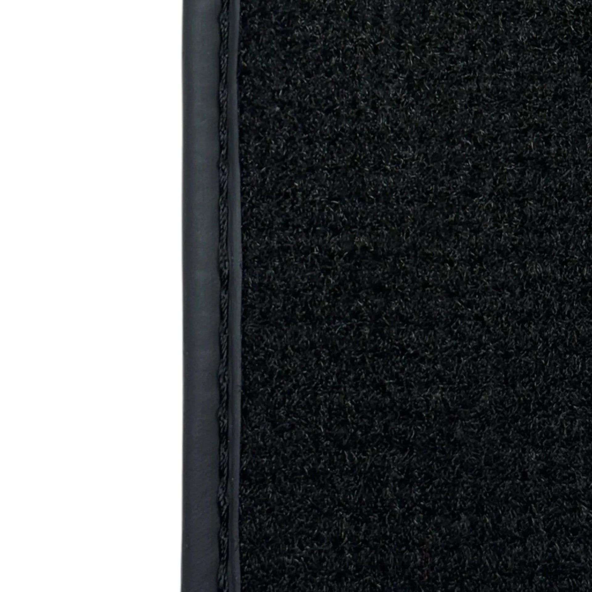 Bentley Continental GT (2018–2023) Black Floor Mats - with Leather | ER56 Design