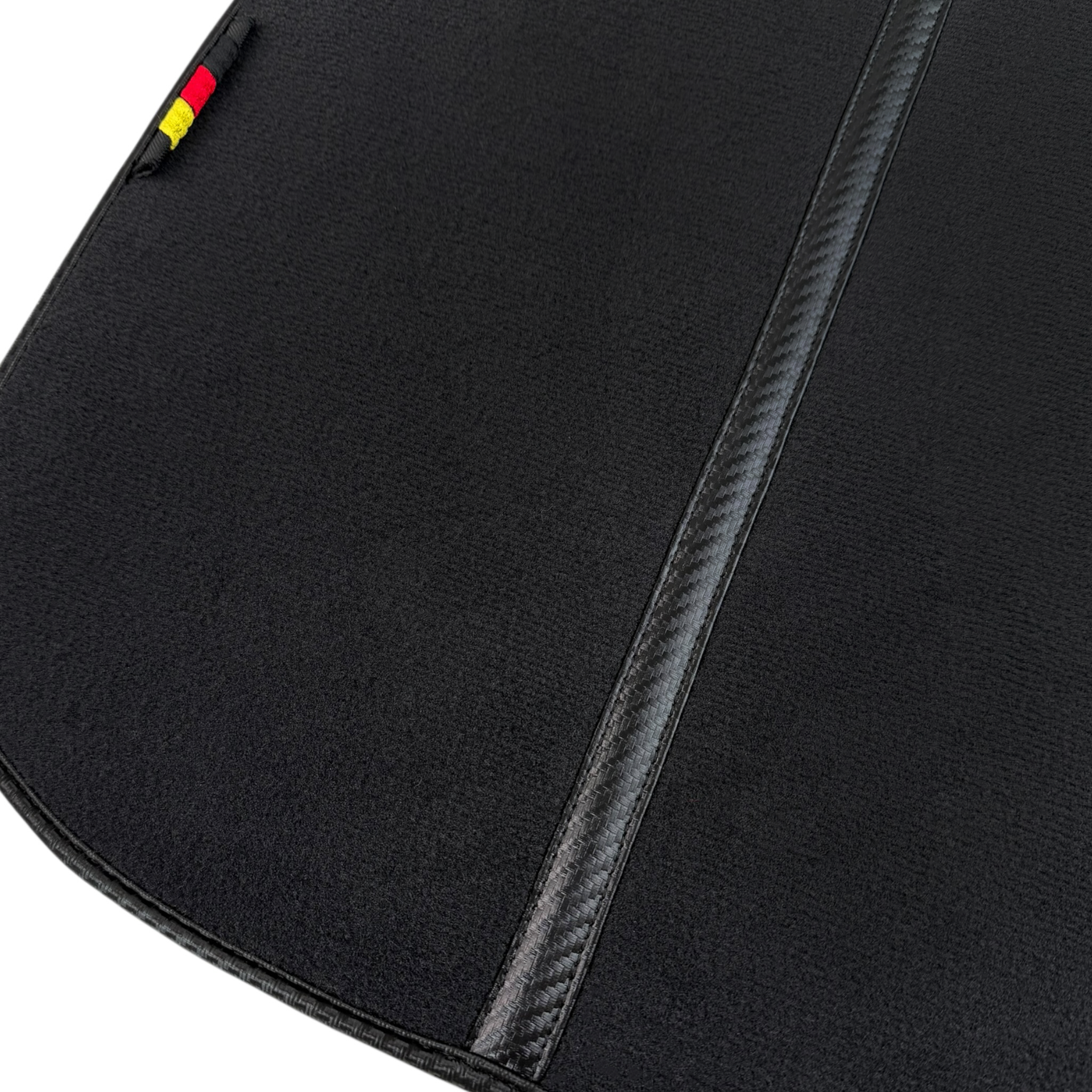 Black Floor Mats for BMW 1 Series E81 (2004-2013) side view - BMW 1 Series (2004-2013)