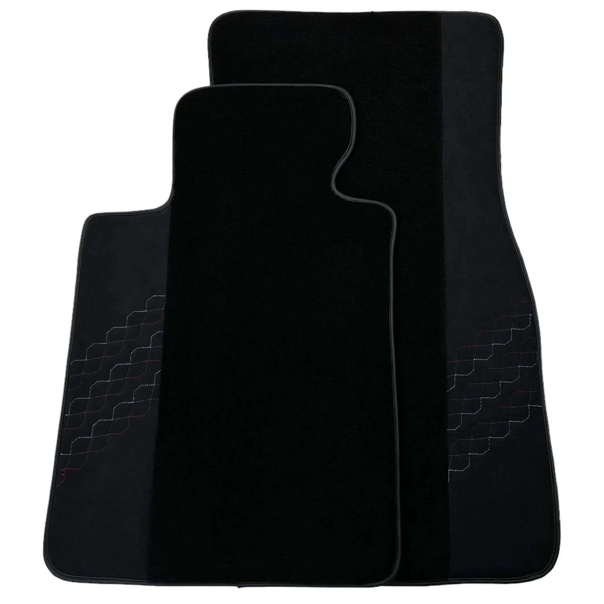 Black Floor Mats for BMW 2 Series G61 (2023-2026) Touring with Alcantara Leather - AutoWin