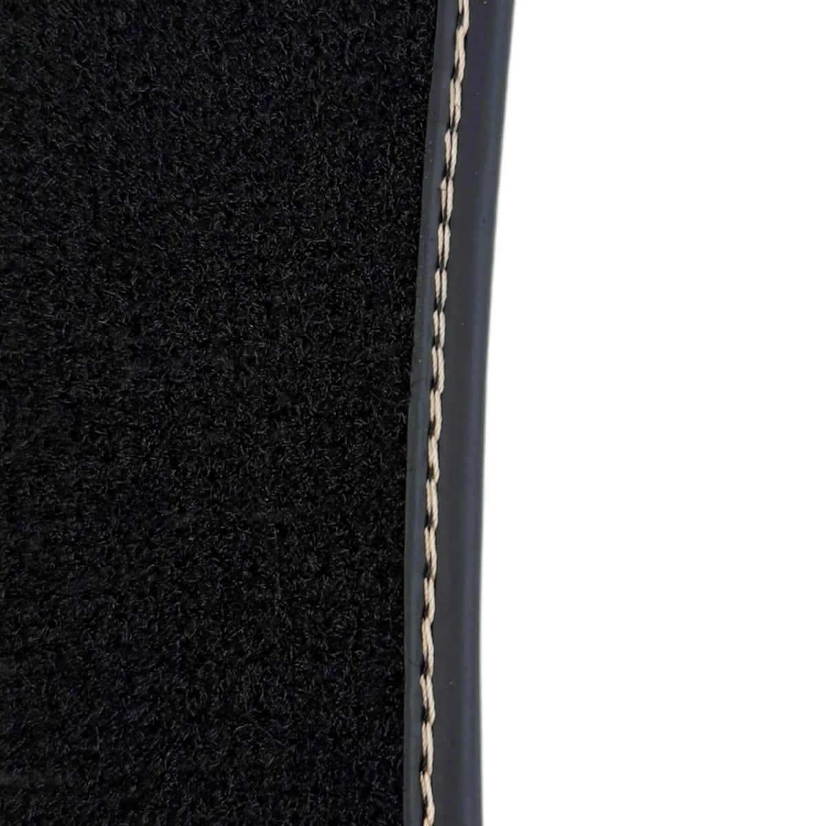 Black Floor Mats for Ferrari 296 GTB (2022-2027) with Gold Leather