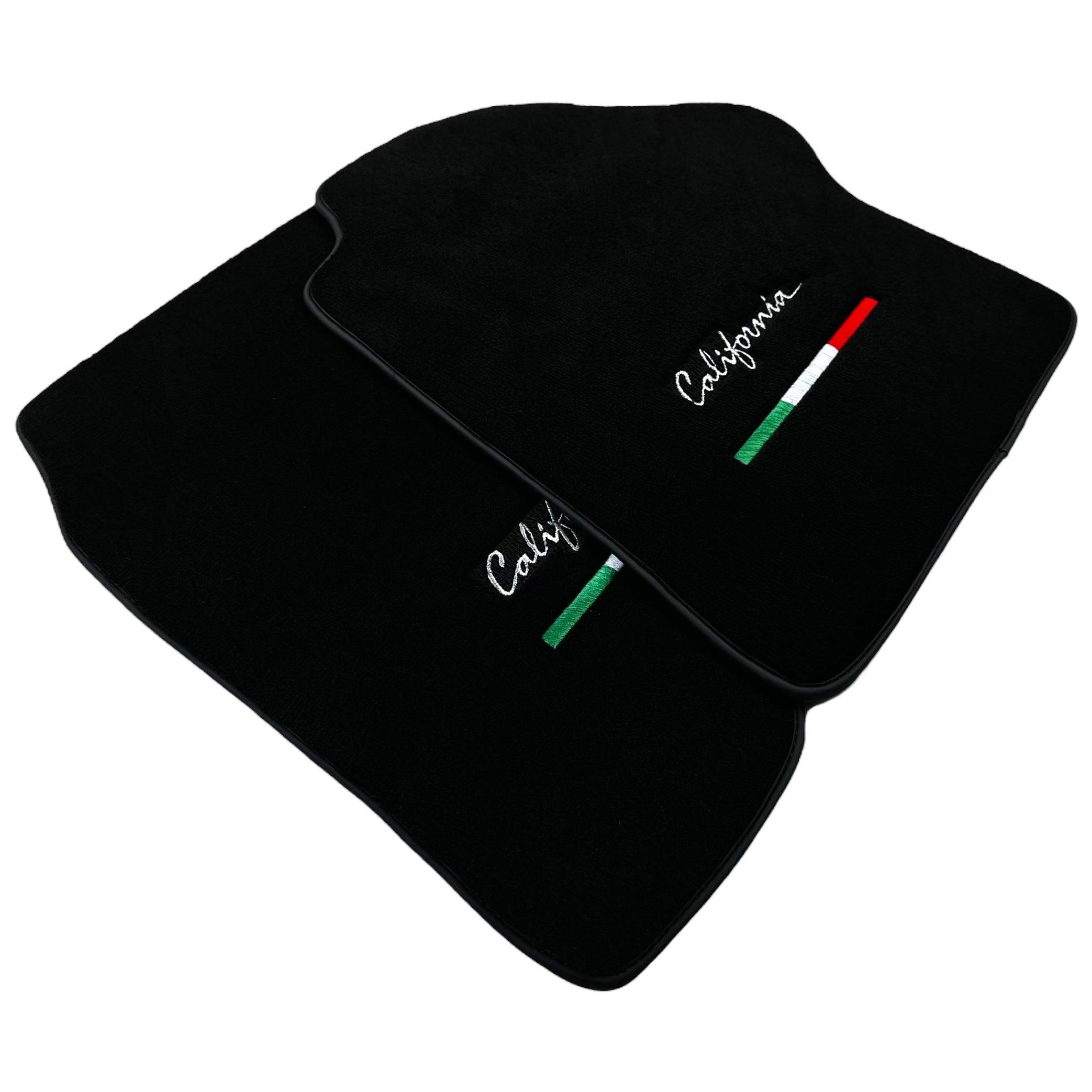 Black Floor Mats for Ferrari California (2008-2014) | Right Hand Drive - AutoWin