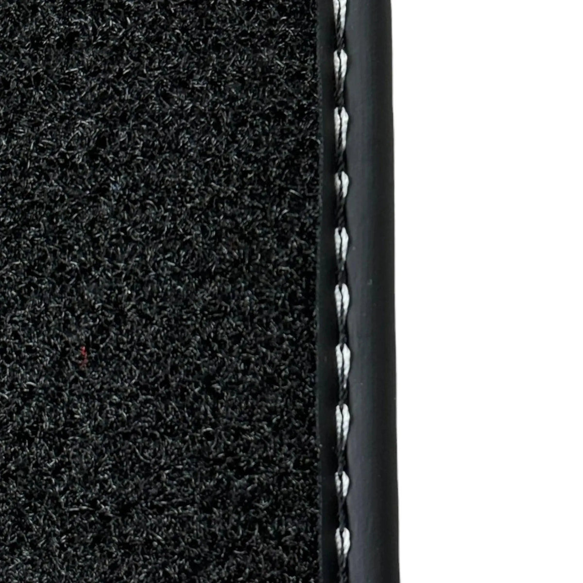 Black Floor Mats for Ferrari Roma (2021-2027) with Leather
