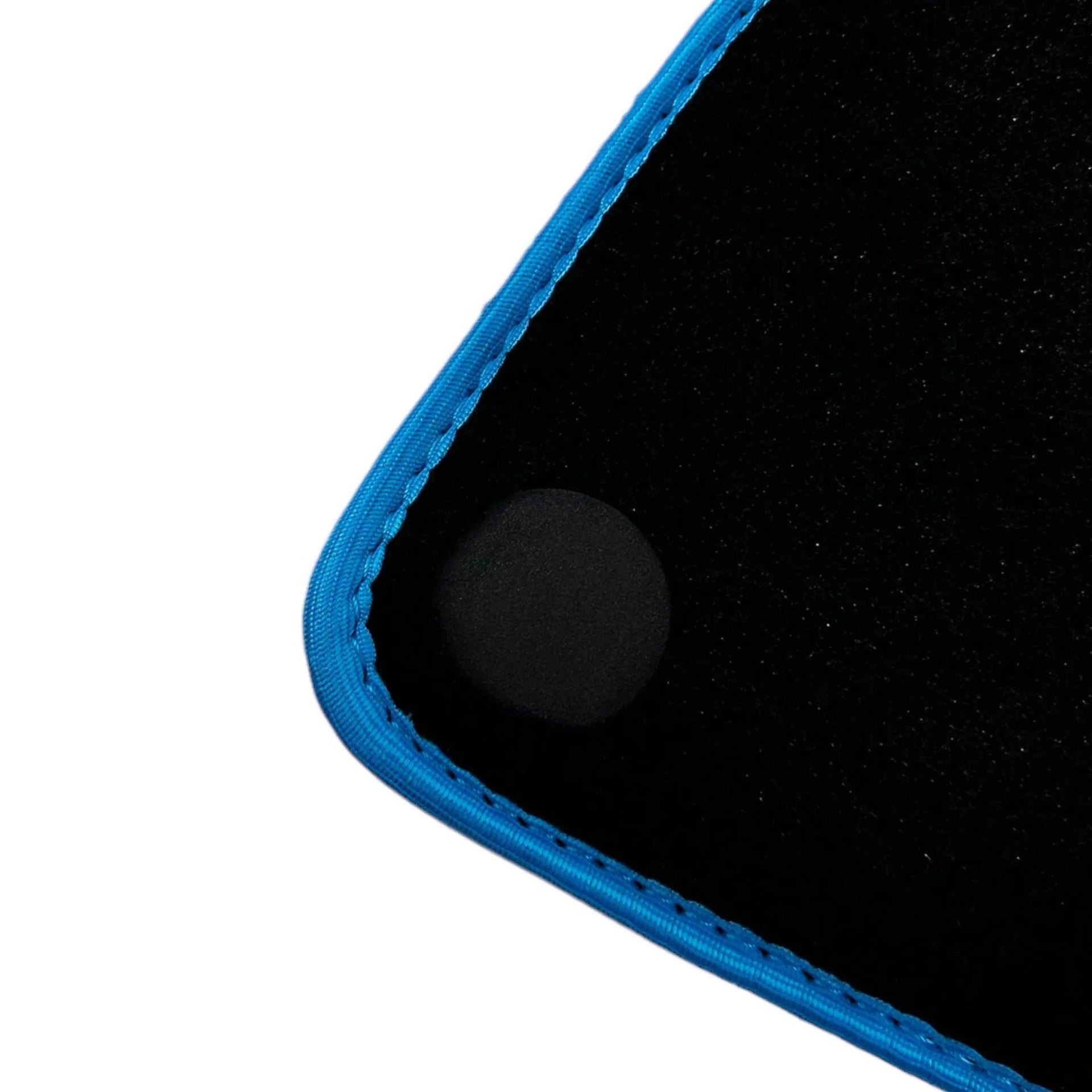 McLaren 720S (2017-2021) Black Floor Mats with Blue Trim | AutoWin