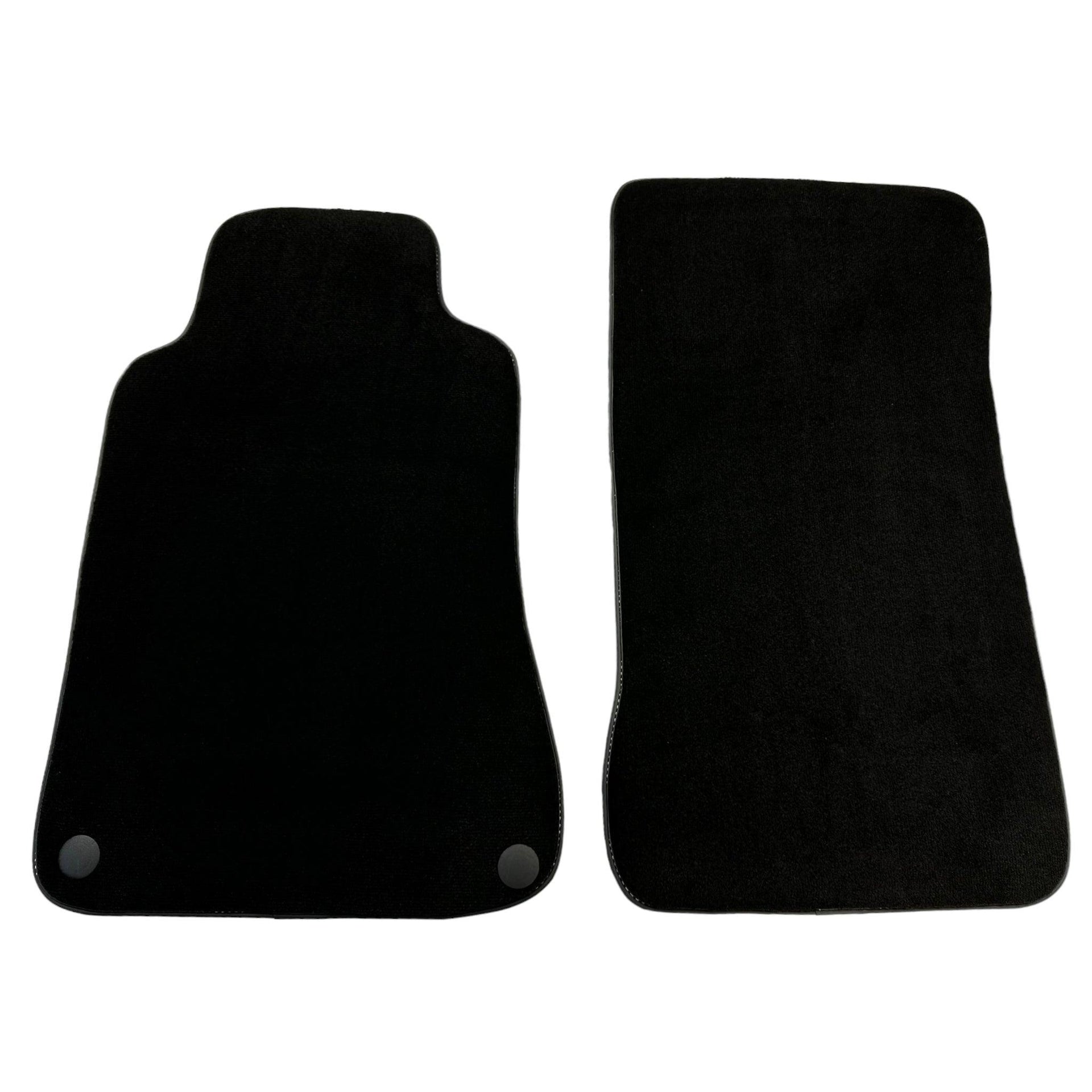 Black Floor Mats For Mercedes Benz C-Class W203 (2000-2007) - AutoWin