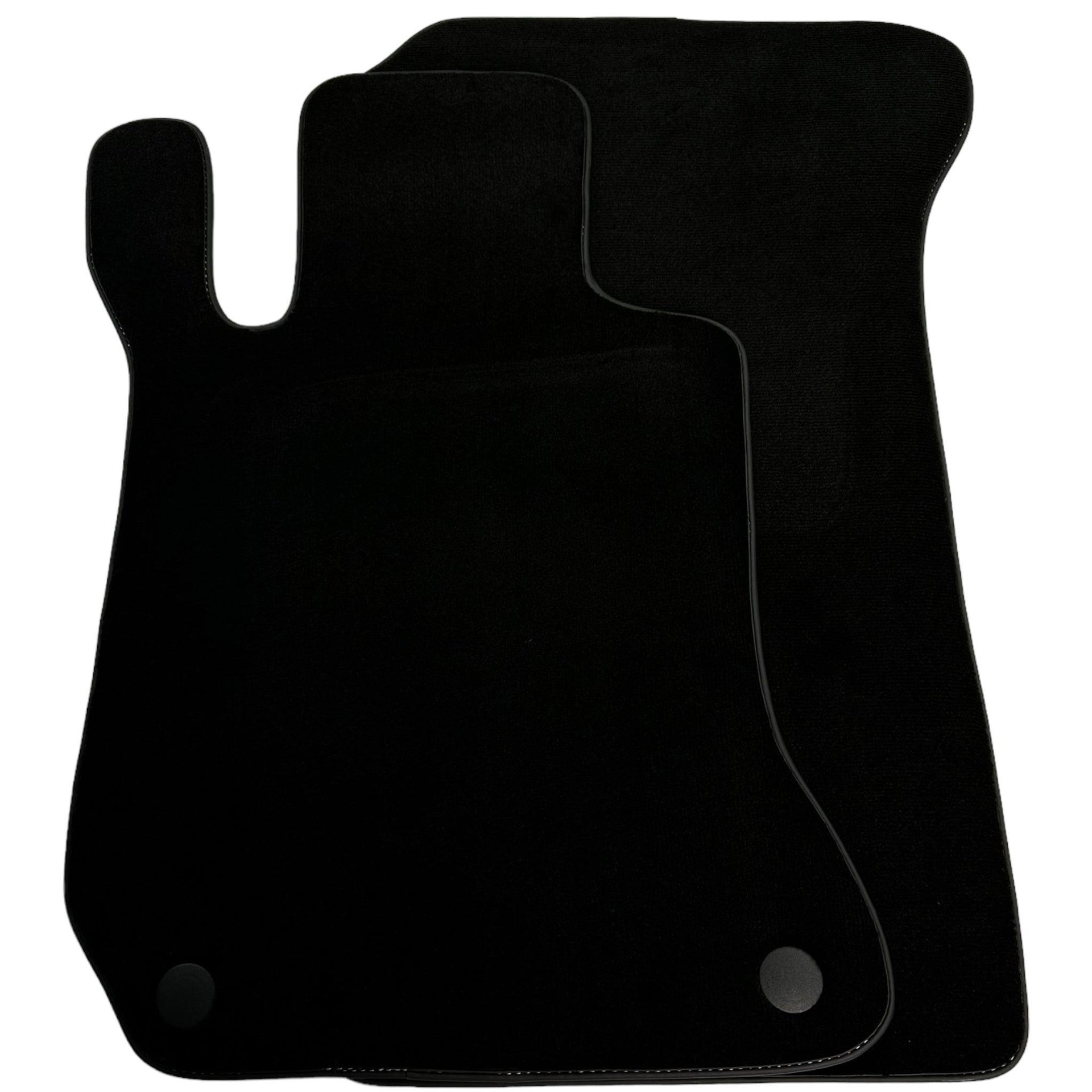 Black Floor Mats For Mercedes-Benz C-Class W204 (2007-2014) - AutoWin
