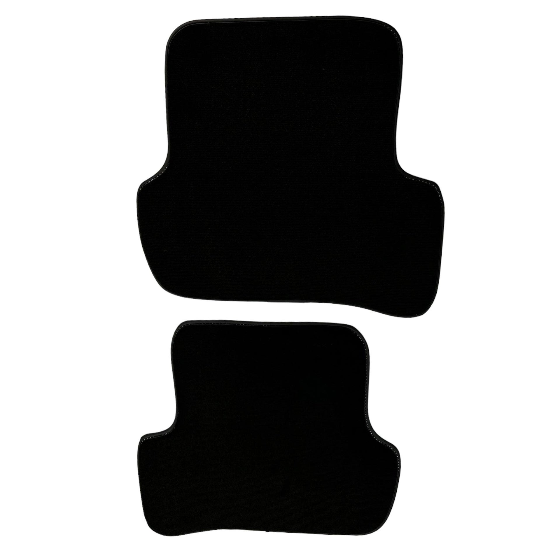 Black Floor Mats For Mercedes-Benz C-Class W204 (2007-2014) - AutoWin
