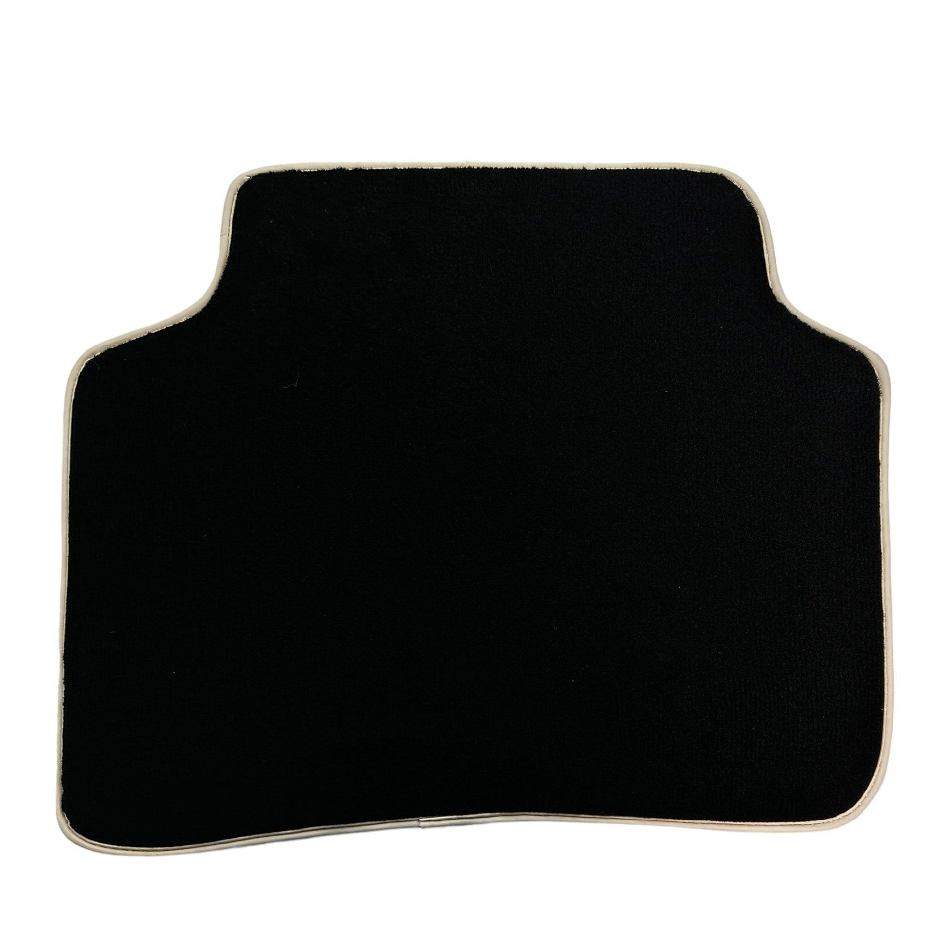 Black Floor Mats For Mercedes-Benz C Class W206 (2021-2023) Beige Trim - AutoWin