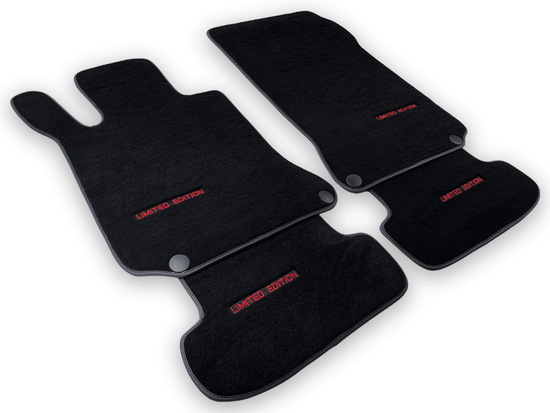 Black Floor Mats For Mercedes Benz CLS-Class C218 Coupe Facelift (2014-2018) | Limited Edition - AutoWin