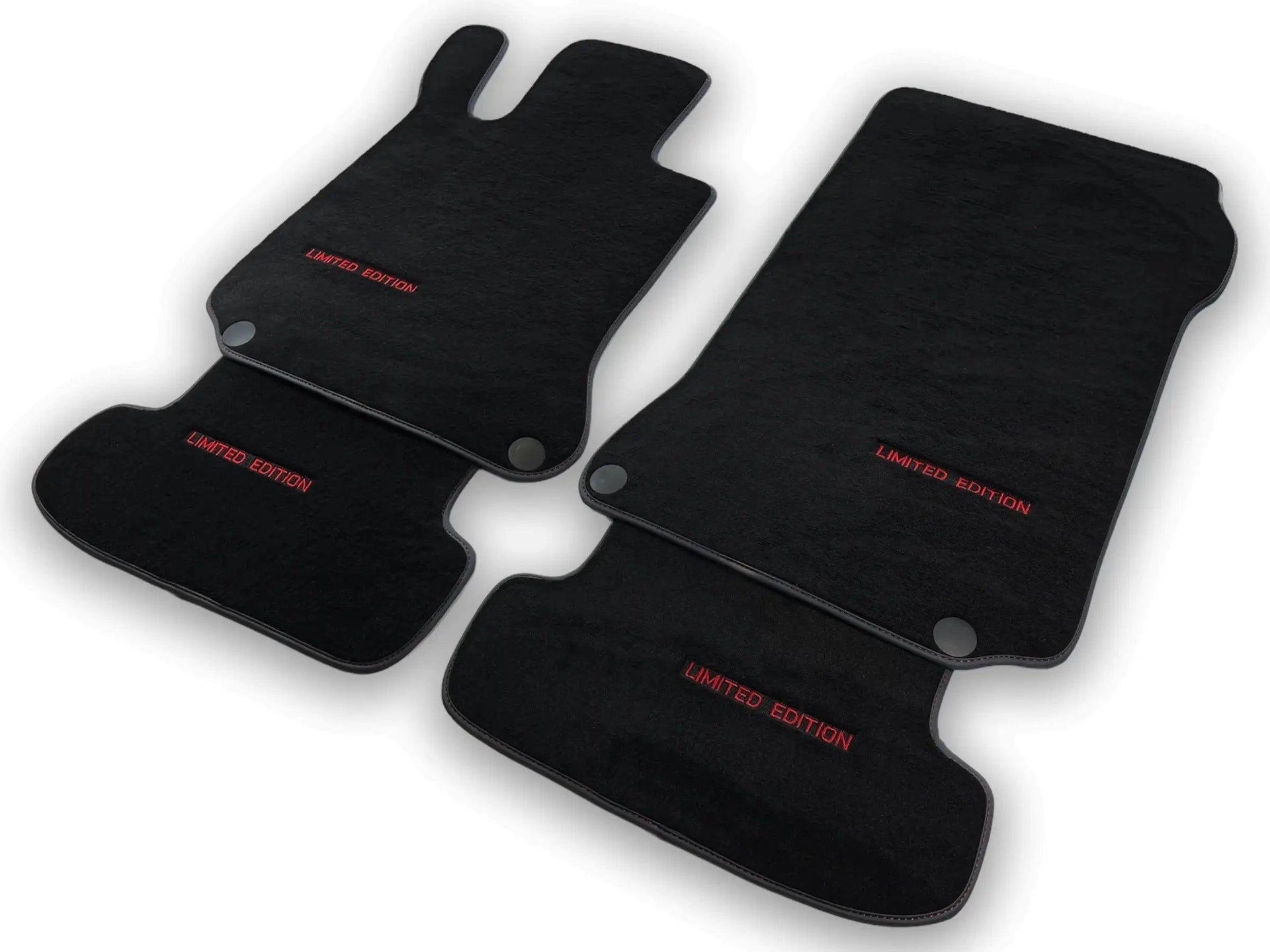 Black Floor Mats For Mercedes Benz E-Class W214 Sedan (2023-2024) | Limited Edition - AutoWin