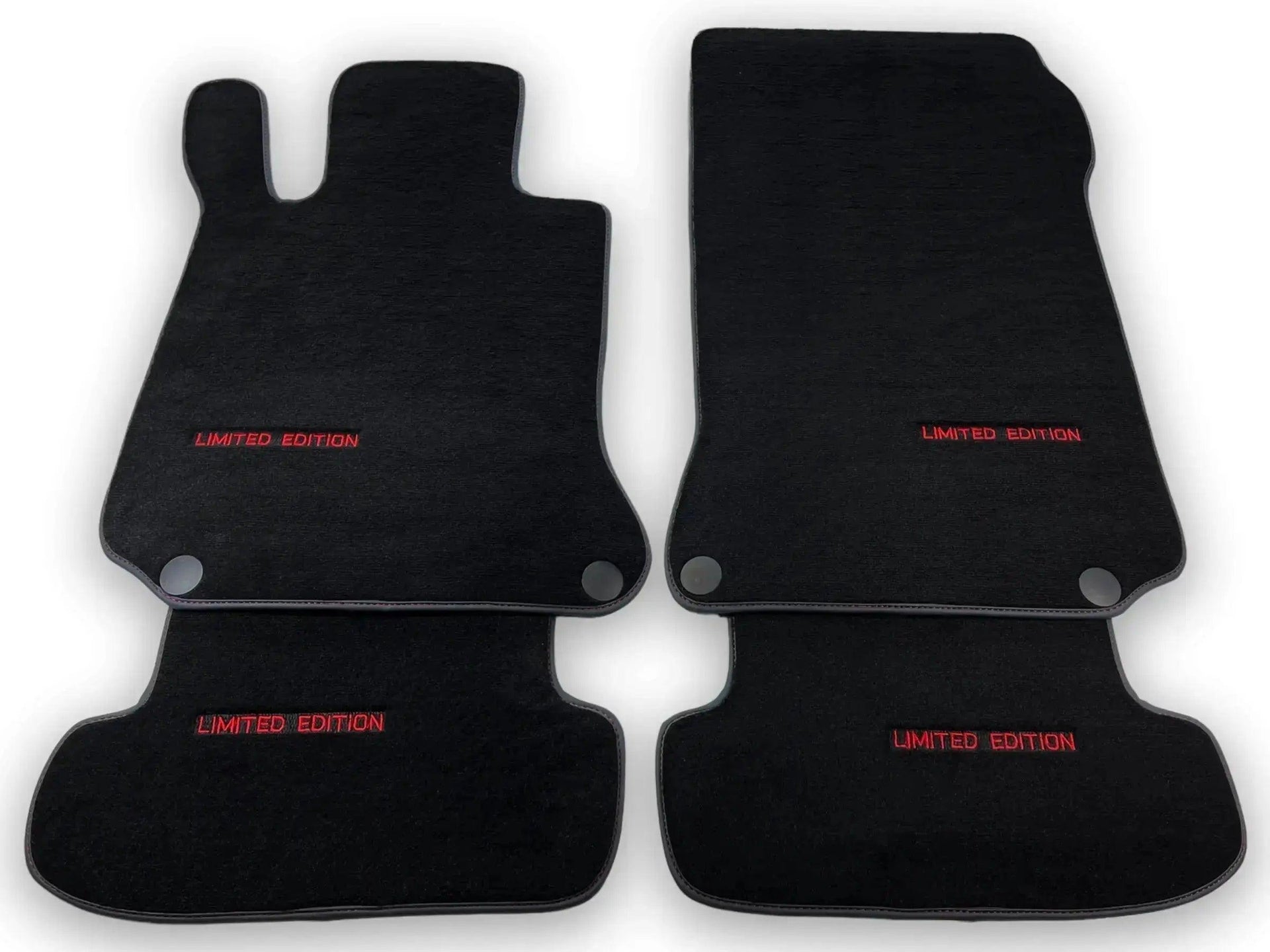 Black Floor Mats For Mercedes Benz GL-Class 500 4Matic (2012-2015) | Limited Edition - AutoWin