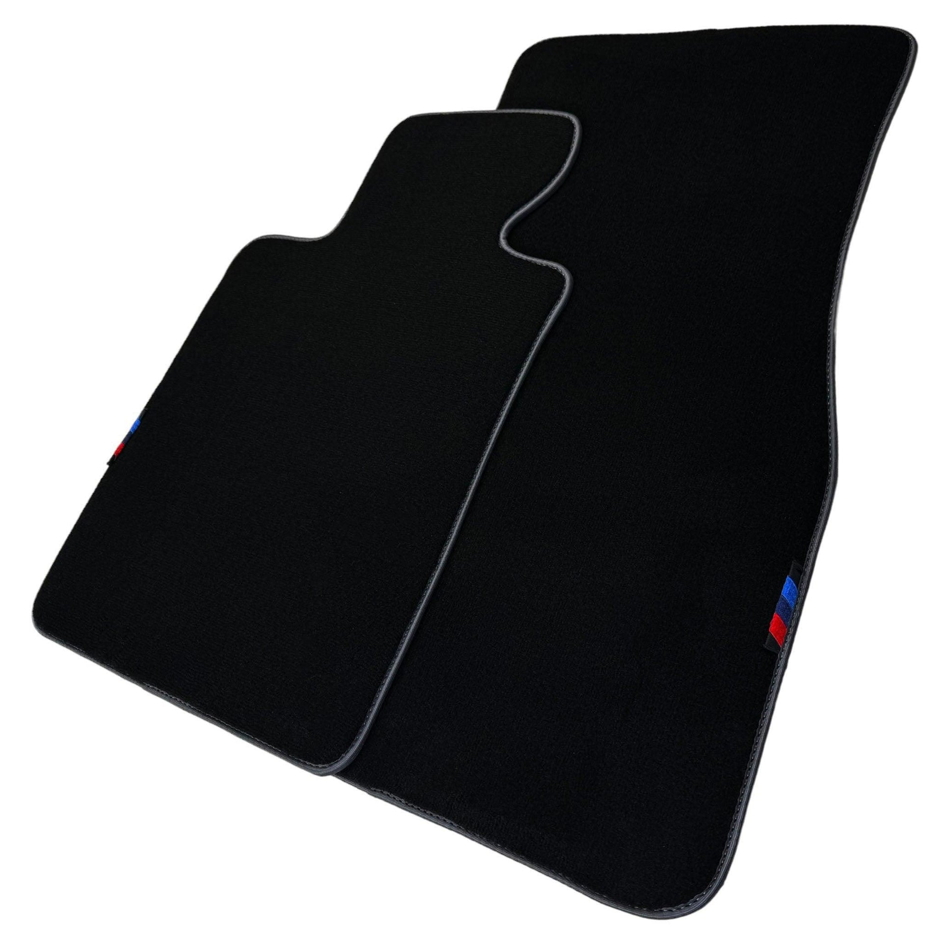 Black Mats For BMW G60 (2023-2026) Sedan | Gray Trim - AutoWin