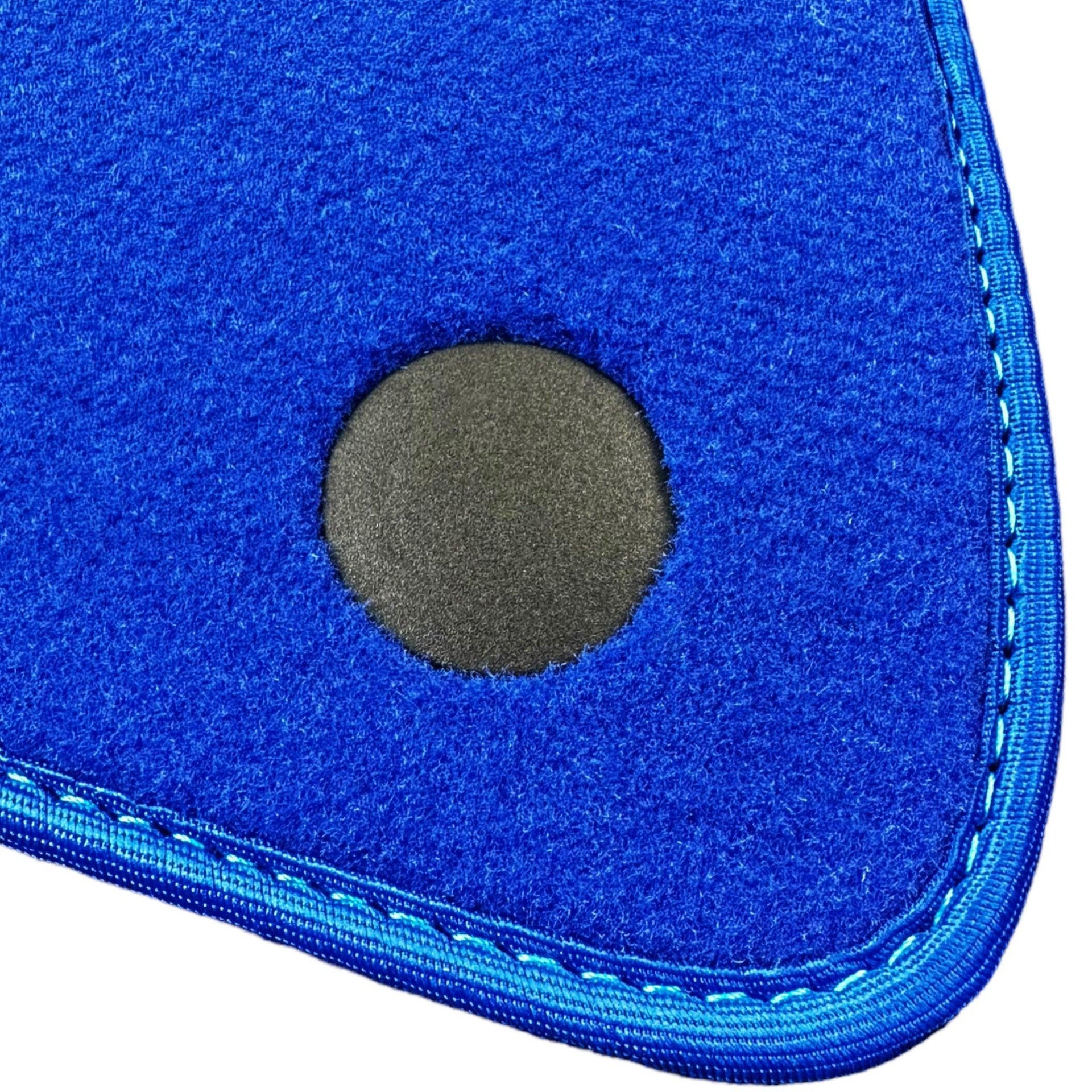 Blue Floor Mats For Mercedes Benz E-Class W213 Sedan (2016-2020) | Limited Edition - AutoWin