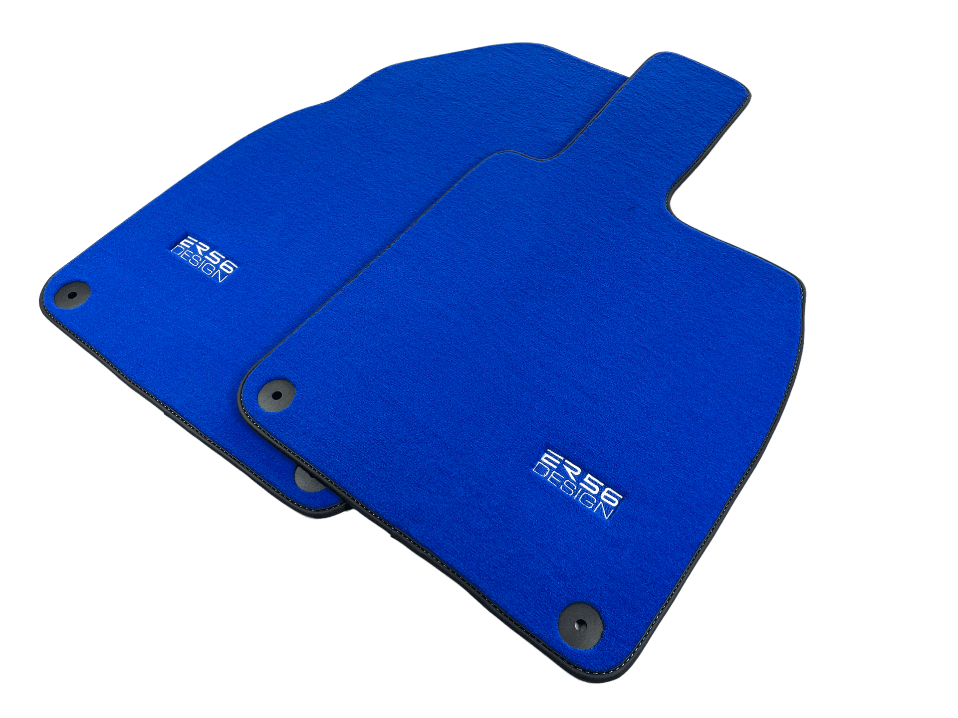 Blue Floor Mats for Porsche 718 Cayman (2017-2023) | Er56 Design - AutoWin