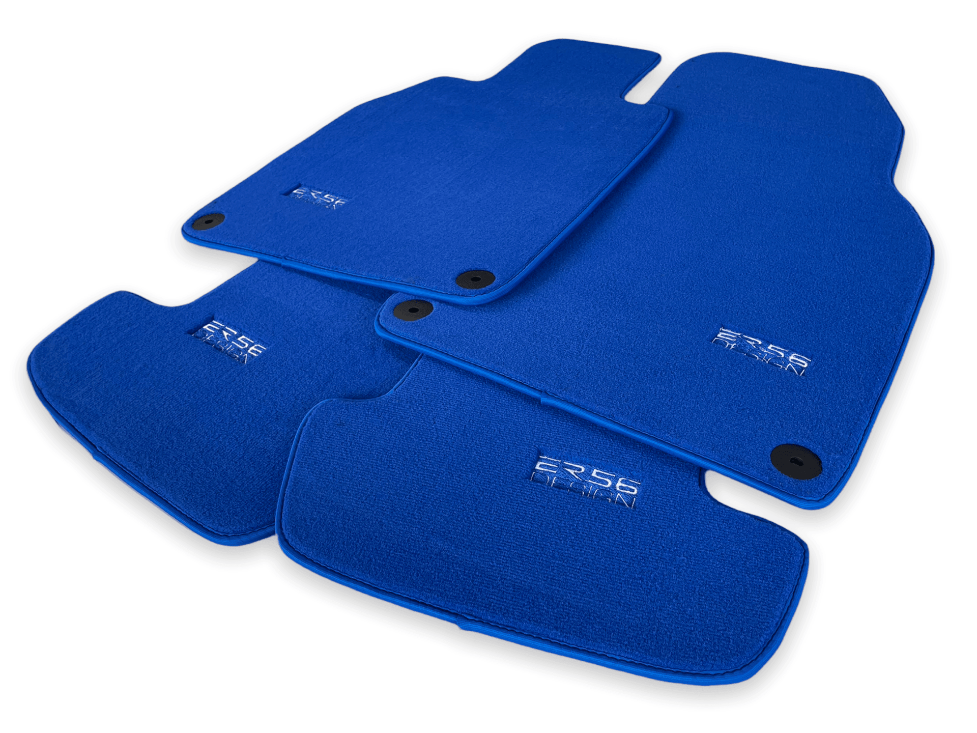 Blue Floor Mats for Porsche 992 (2019-2024) | ER56 Design - AutoWin