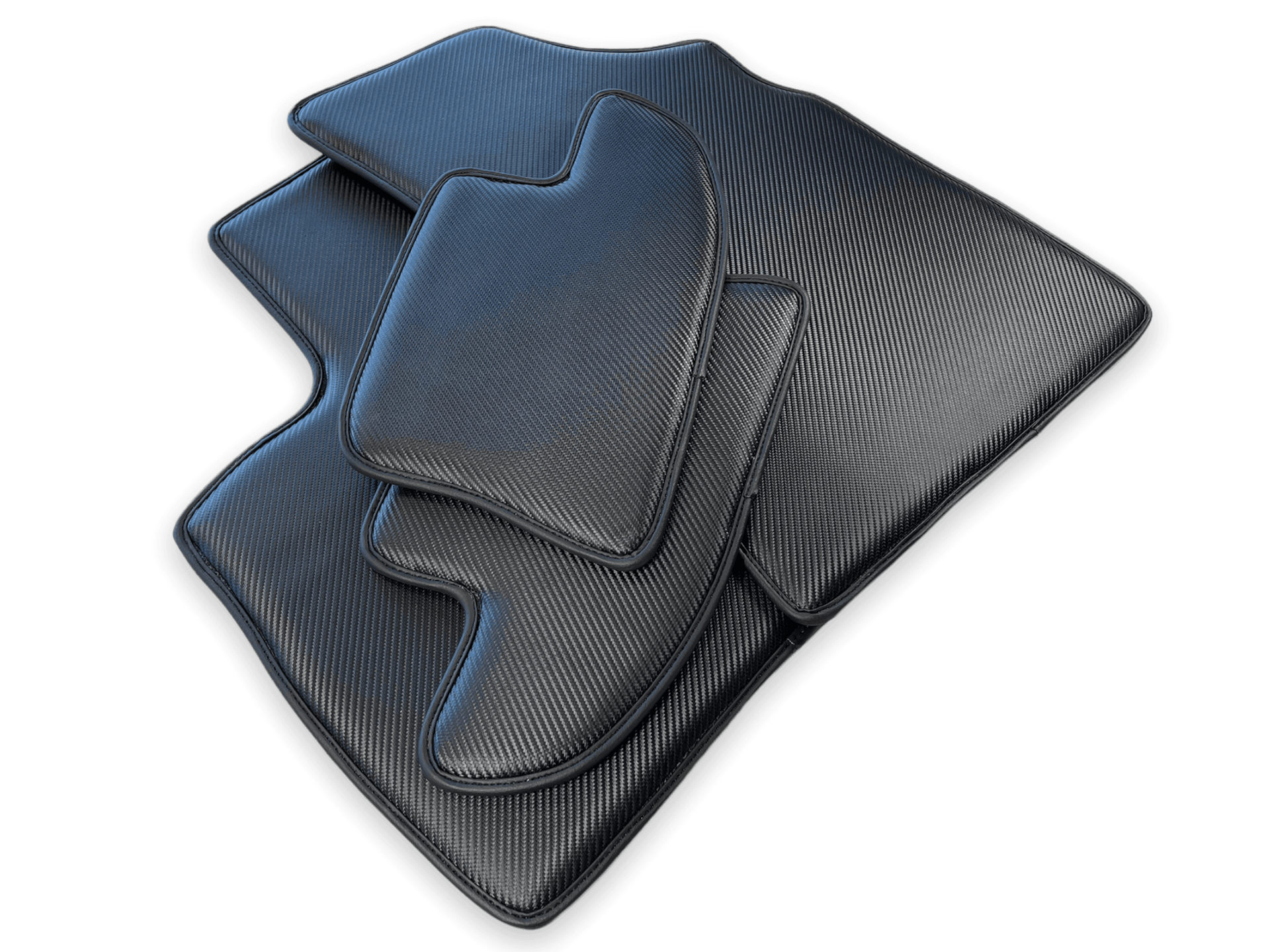 Carbon Fiber Floor Mats For Bentley Continental GT 2003–2011 - AutoWin