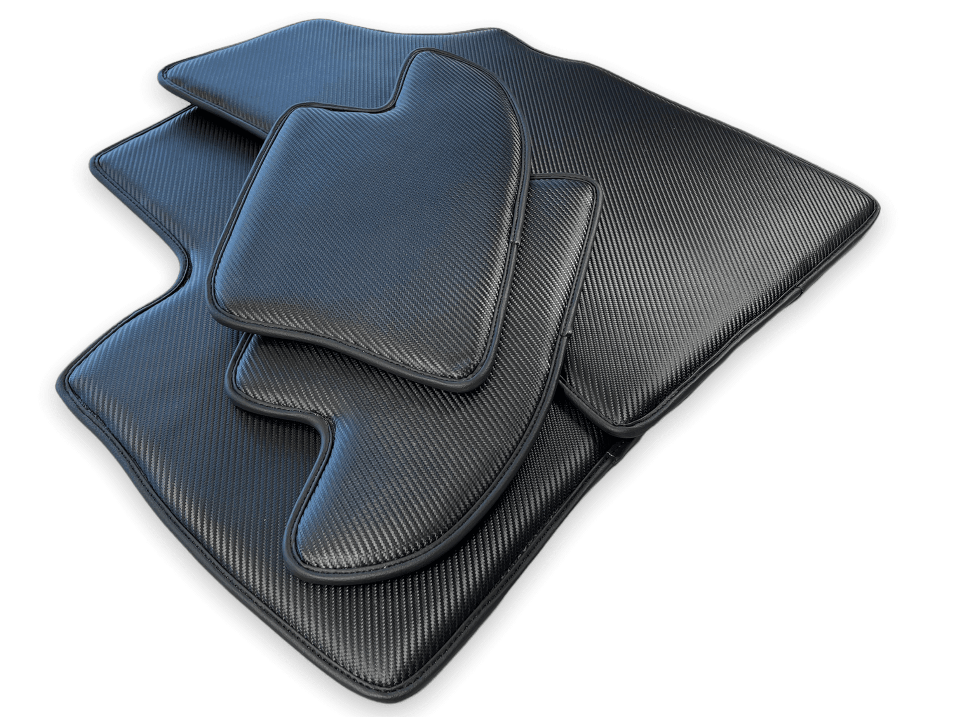 Carbon Fiber Floor Mats For Bentley Continental GT (2011–2018) - AutoWin
