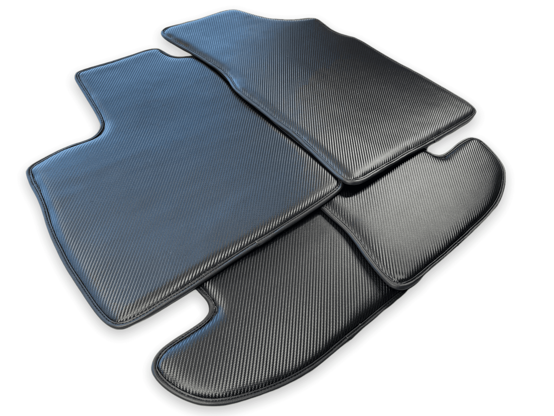 Carbon Fiber Floor Mats For Bentley Continental GTC (2006–2011) - AutoWin