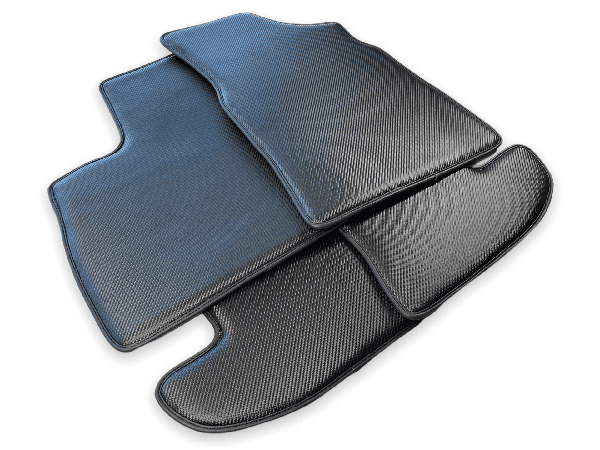 Carbon Fiber Floor Mats For Bentley Continental GTC (2006–2011) - AutoWin