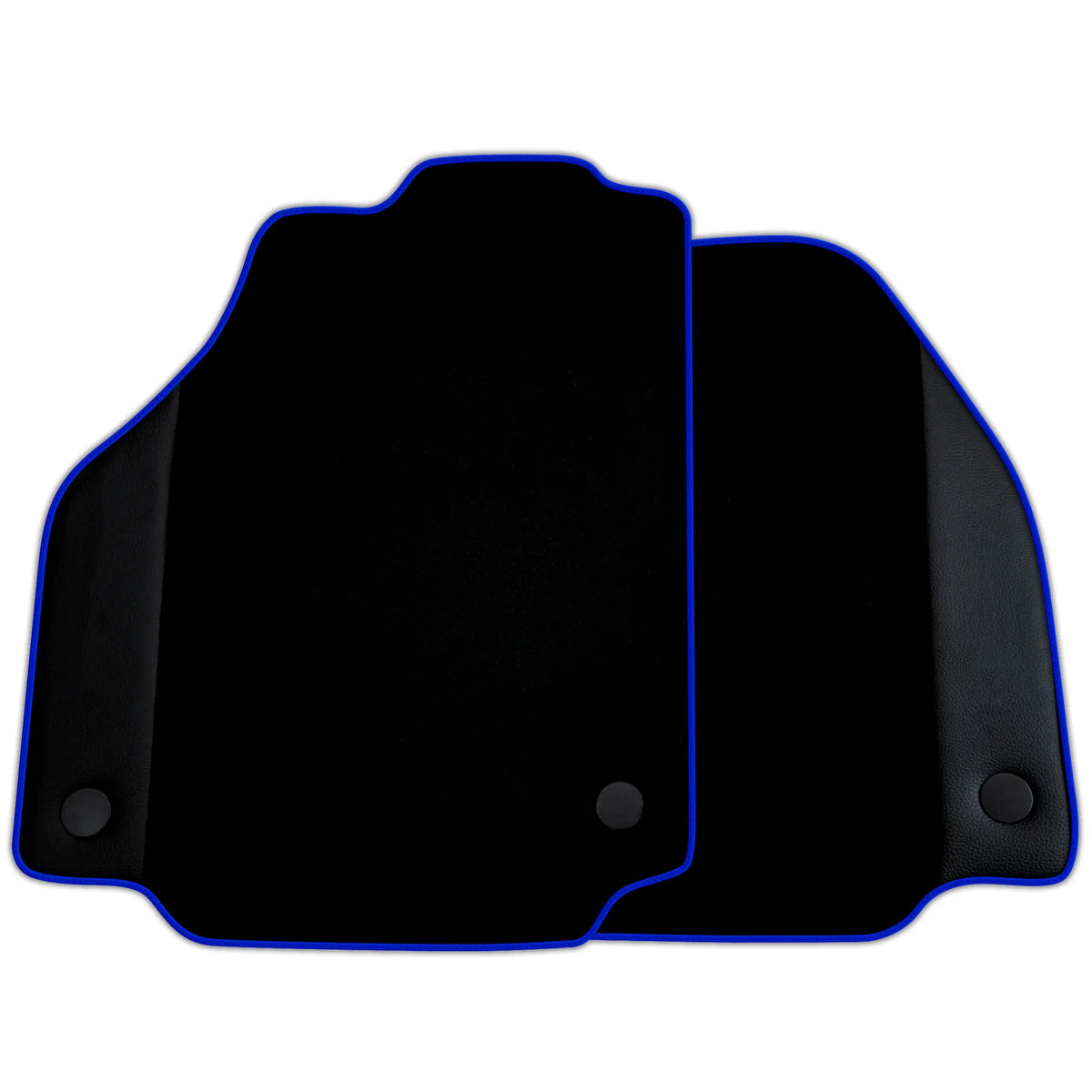 Custom Black Floor Mats for Ferrari 488 Spider (2016-2022) with Leather | Various Trim Colors