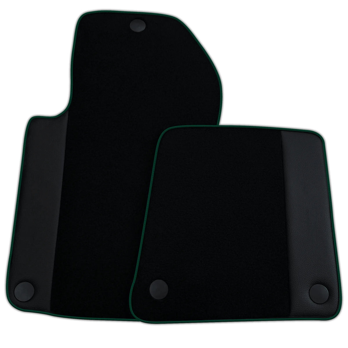 Custom Black Floor Mats For Ferrari 599 Coupe 2006-2012 With Leather
