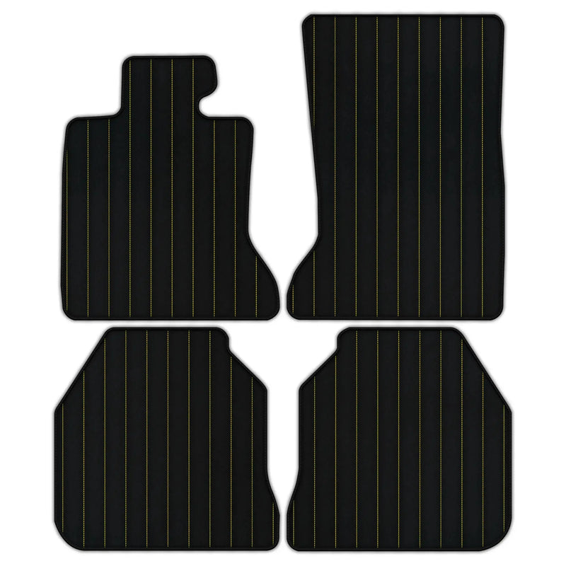 Customizable Leather Floor Mats with Line Pattern for Rolls Royce Ghost Series I (2010–2020)