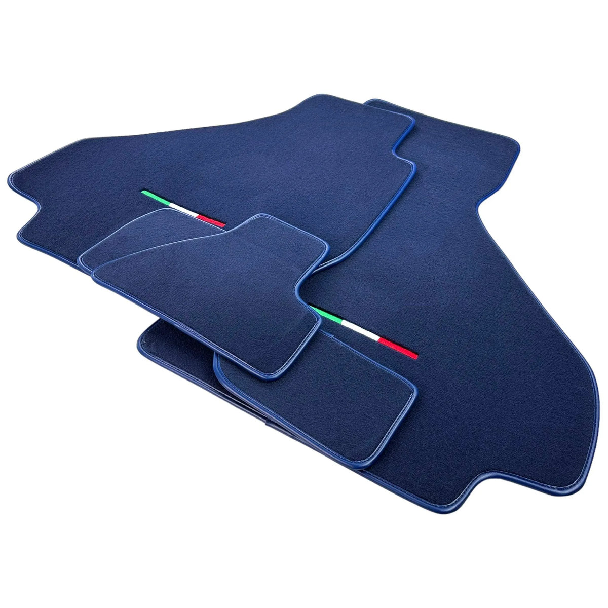 Dunkelblaue Autofußmatten für Ferrari 512 TR 1992-1994 - AutoWin