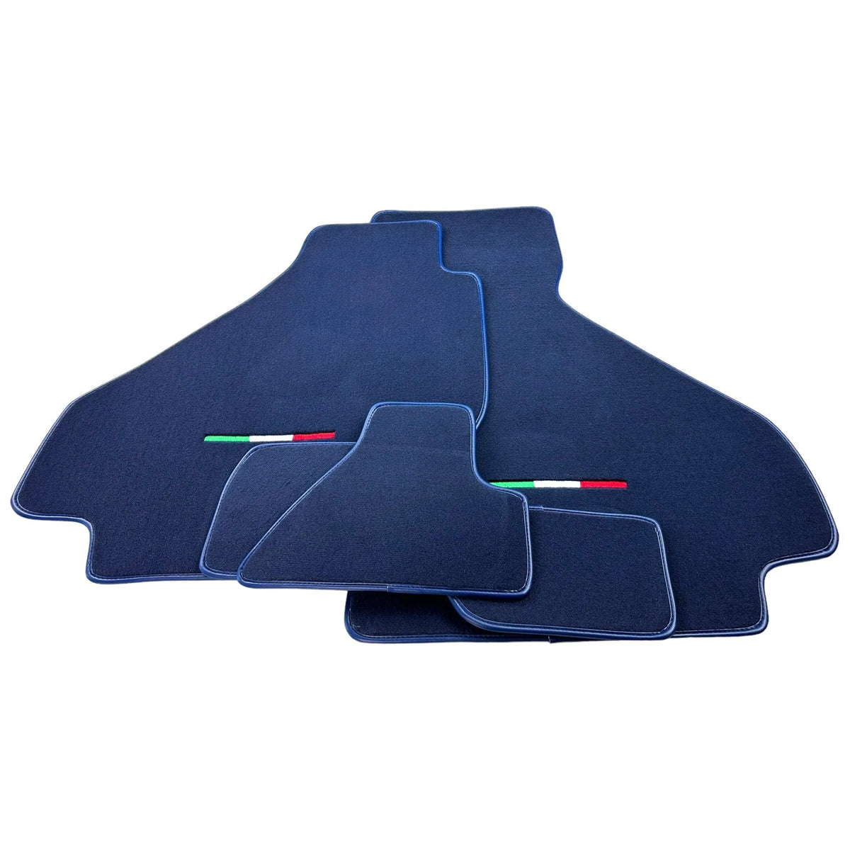 Dunkelblaue Autofußmatten für Ferrari 512 TR 1992-1994 - AutoWin