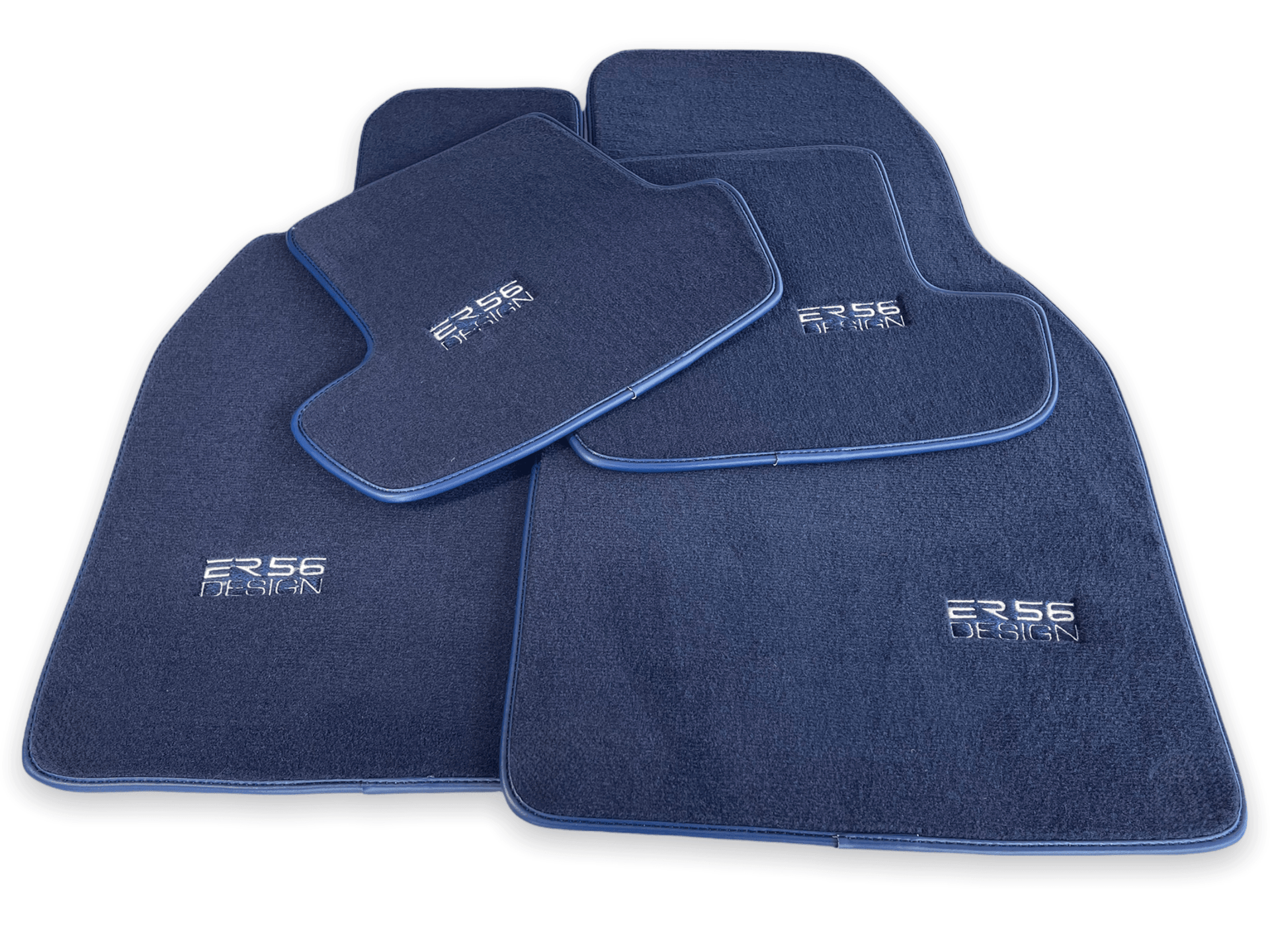 Dark Blue Floor Mats for Porsche 911 - 993 (1994-1998) - AutoWin