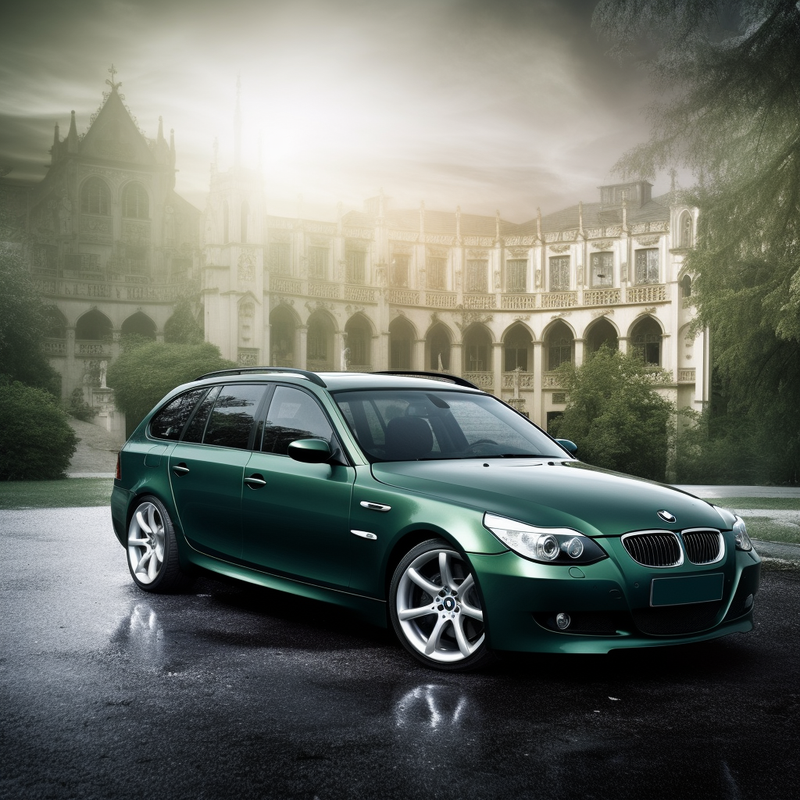 BMW 5 シリーズ用のプレミアム フロア マットE61 ワゴン (2004-2010)