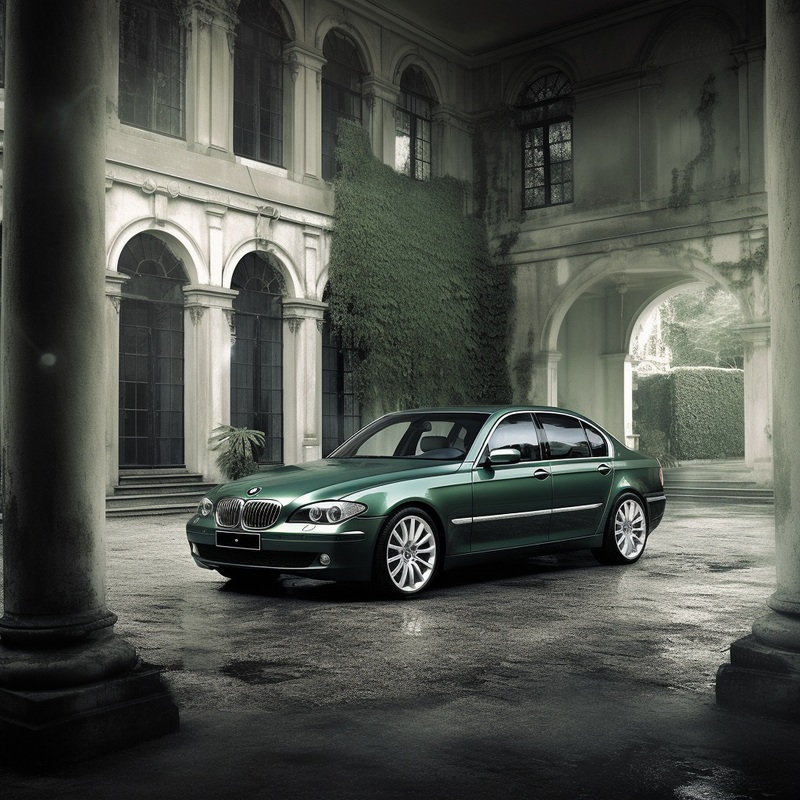 BMW 7 シリーズ用のプレミアム フロア マットE65 (2001-2008)