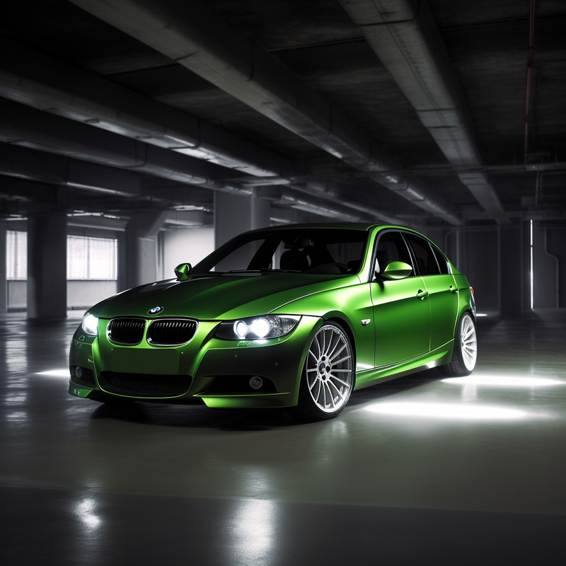 BMW 3 シリーズ用のプレミアム フロア マットE90 4ドアセダン (2005–2011)