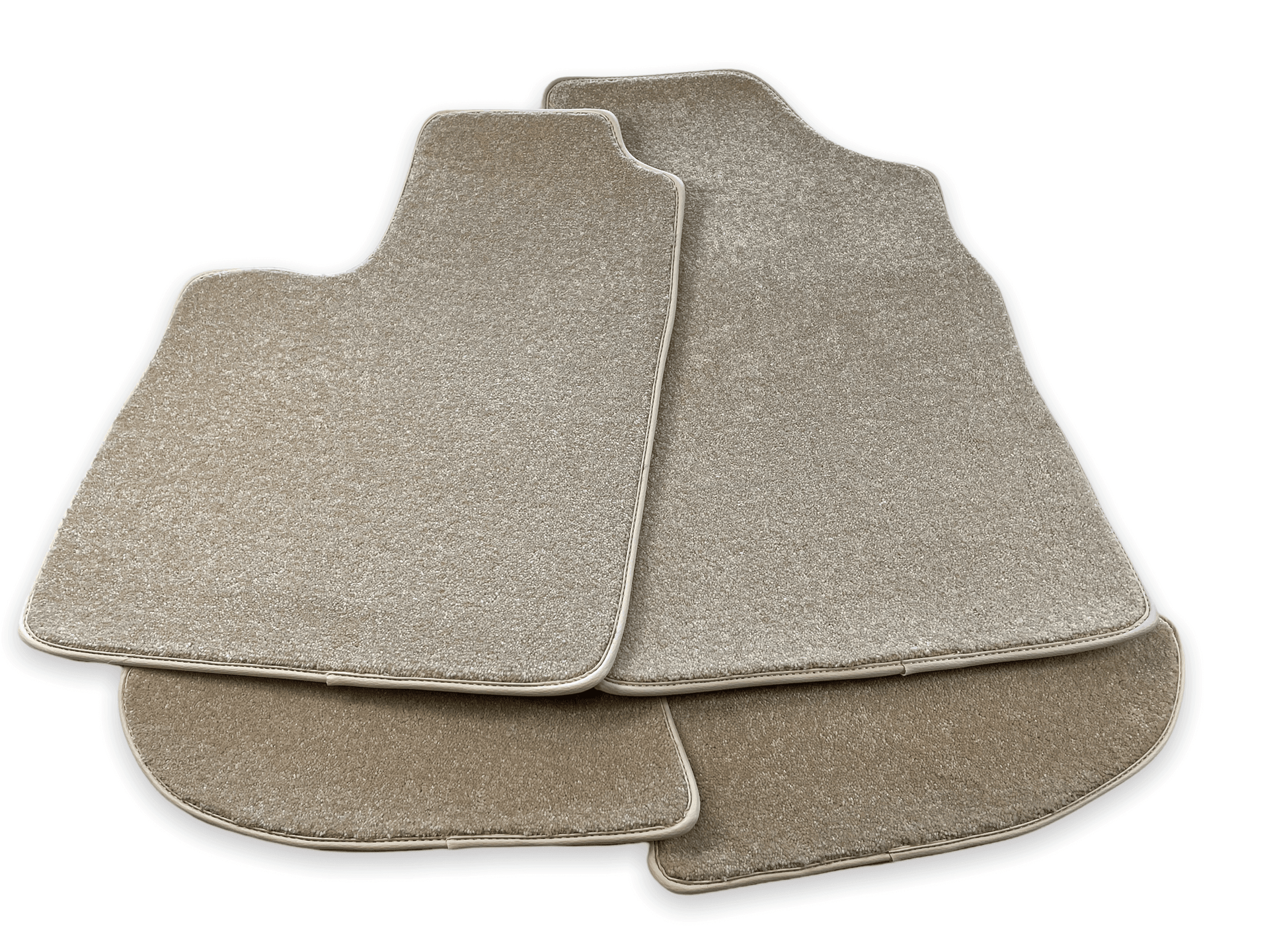 Floor Mats For Bentley Continental GT Beige Luxury Quality 2011–2018 - AutoWin