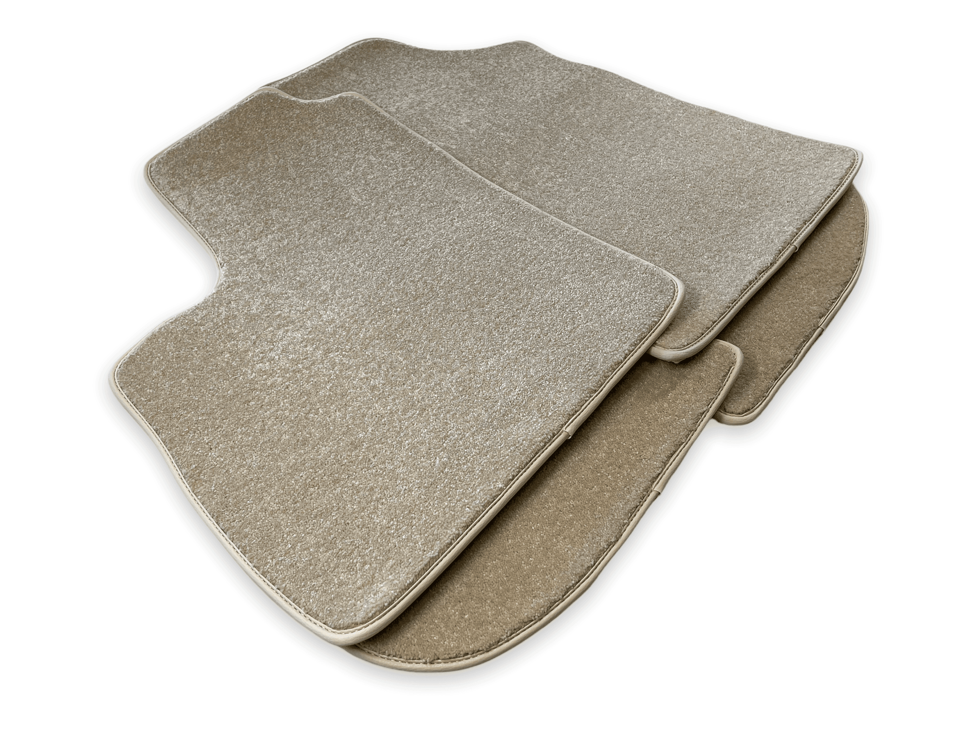 Floor Mats For Bentley Continental GT Beige Luxury Quality 2011–2018 - AutoWin