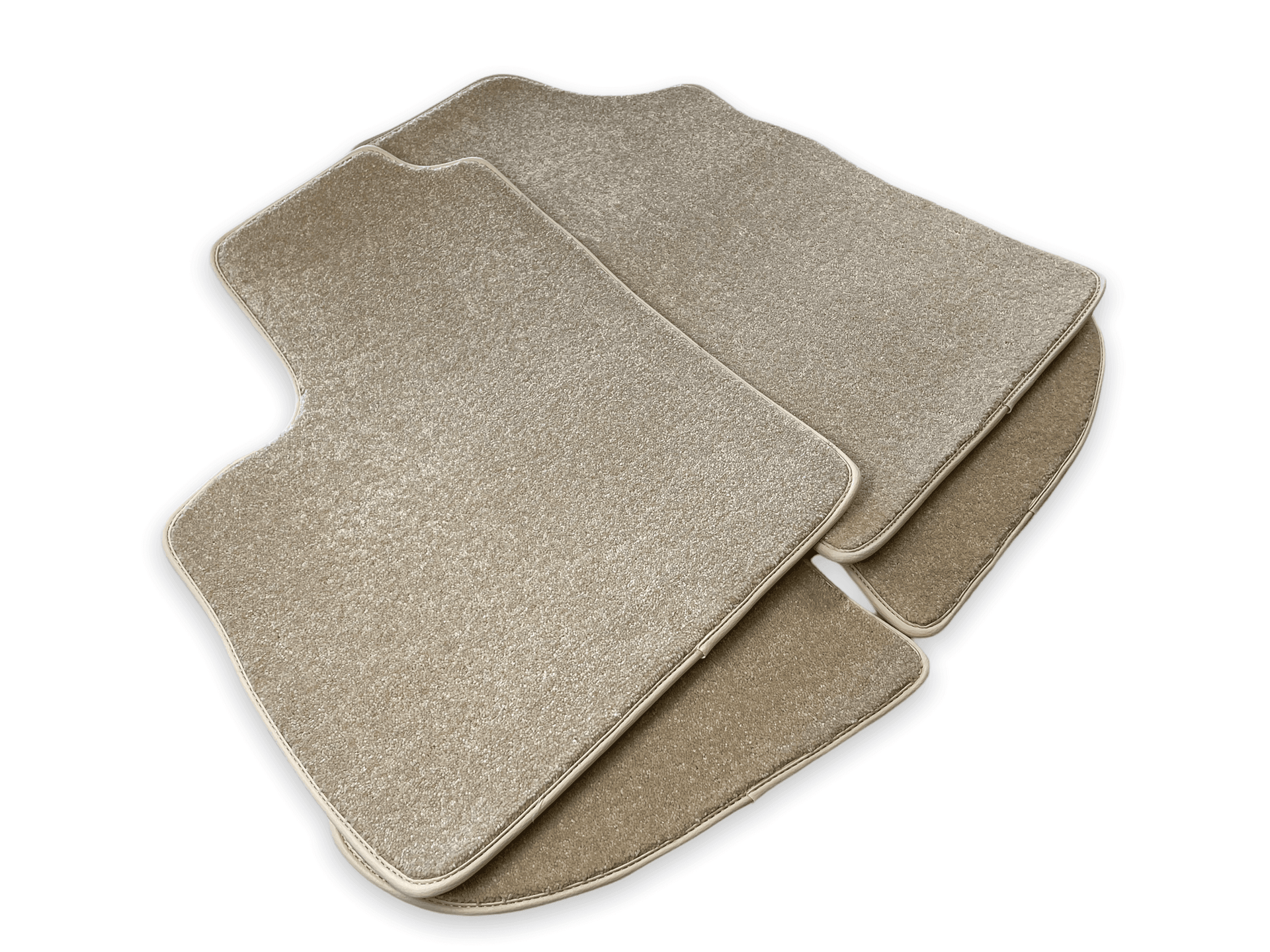 Floor Mats For Bentley Continental GTC (2006–2011) Beige Luxury Quality - AutoWin