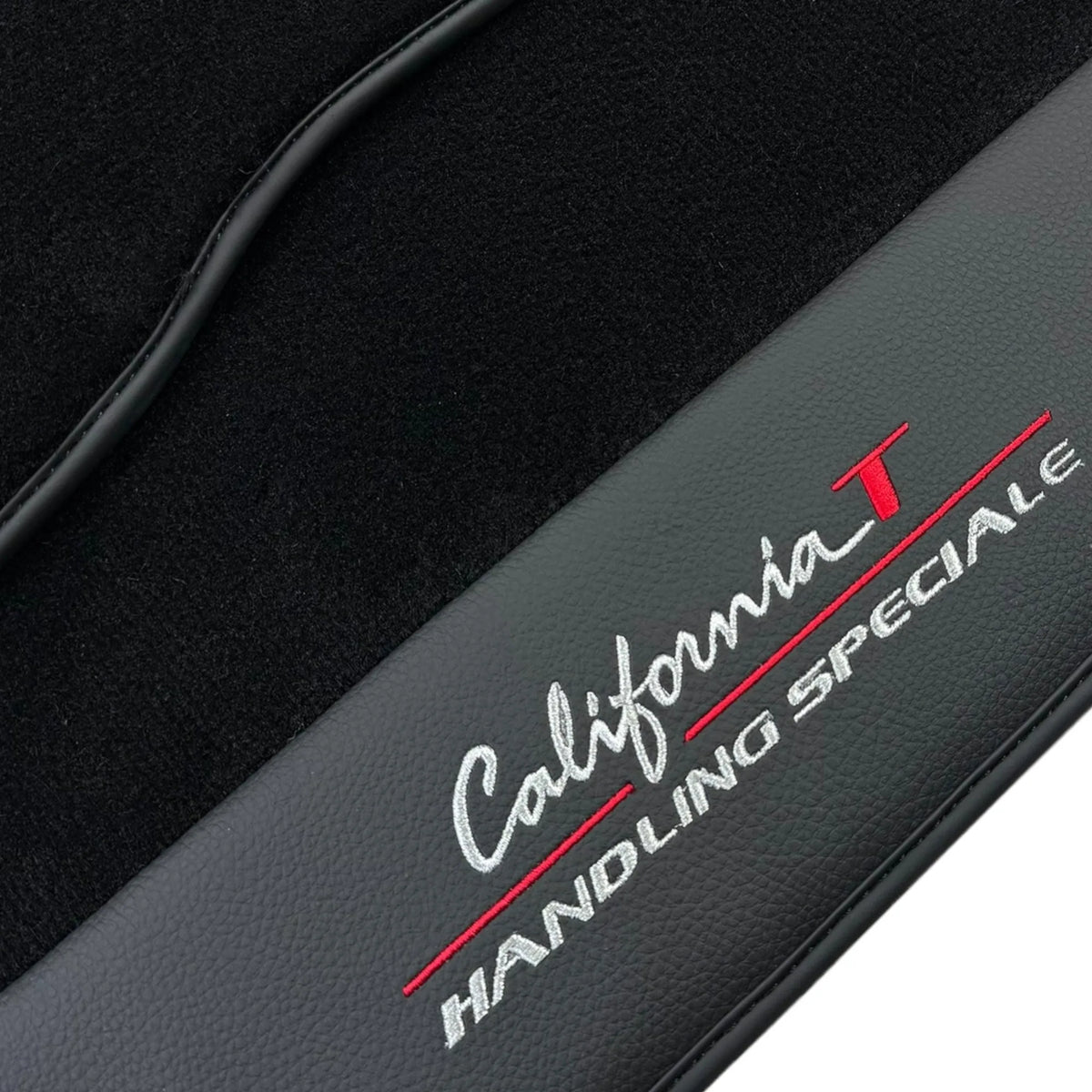 Floor Mats for Ferrari California T (2015-2018) with Leather | Handling Speciale - AutoWin