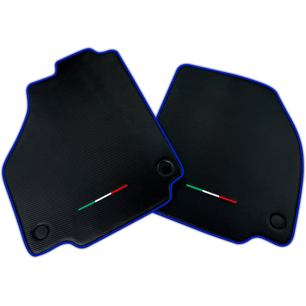 Floor Mats For Ferrari F8 Spider (2019-2023) Carbon Fiber AutoWin Brand Italian Edition