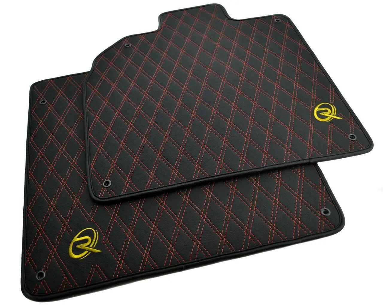 Floor Mats for Lamborghini Aventador Leather Tailored Limited Edition - AutoWin