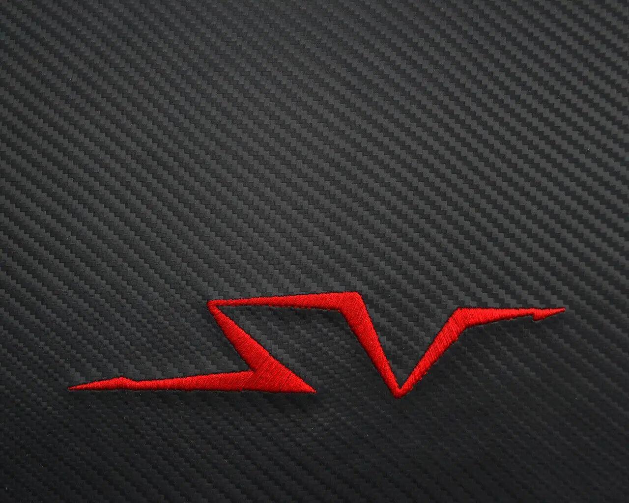 Floor Mats for Lamborghini Aventador Sv Leather Carbon Limited Edition - AutoWin
