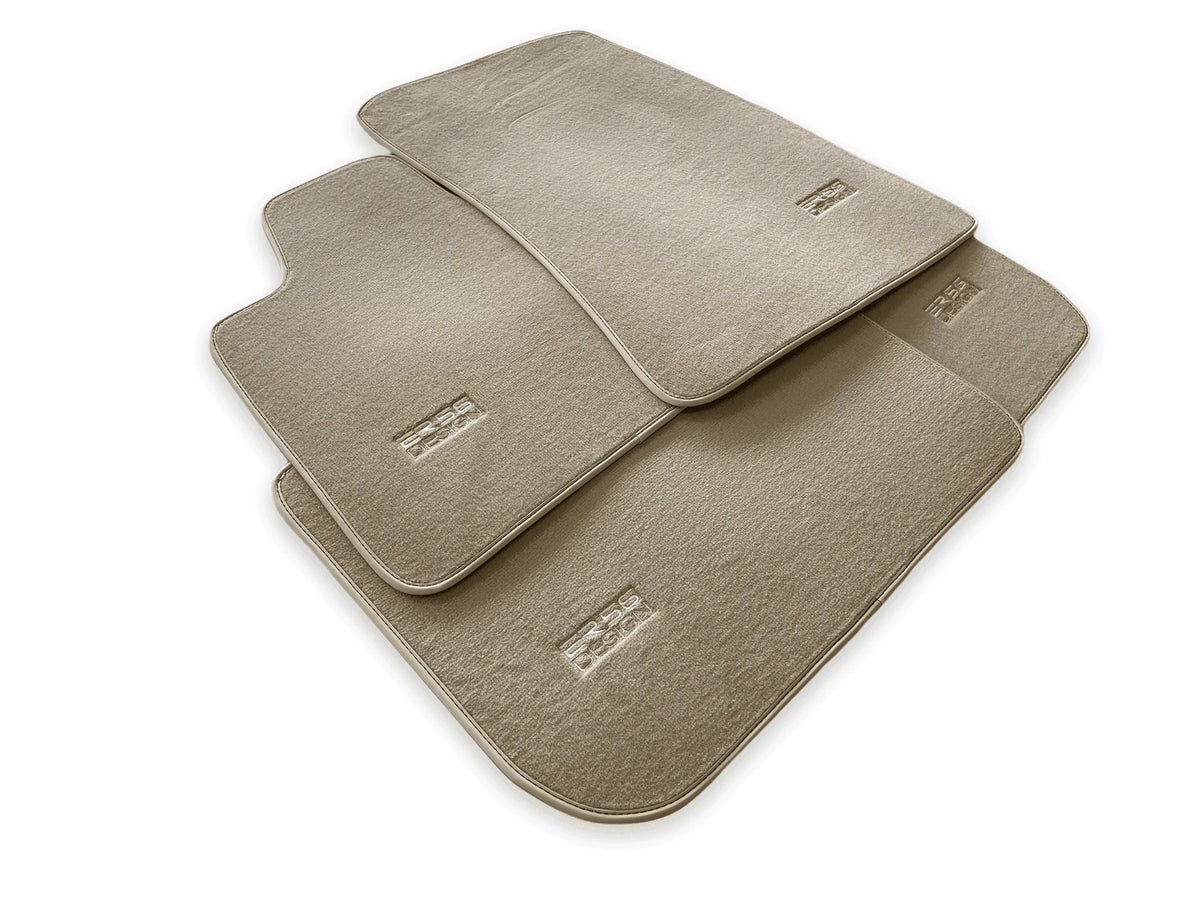Floor Mats For Rolls Royce Ghost Series I (2010–2020) Beige ER56 Design