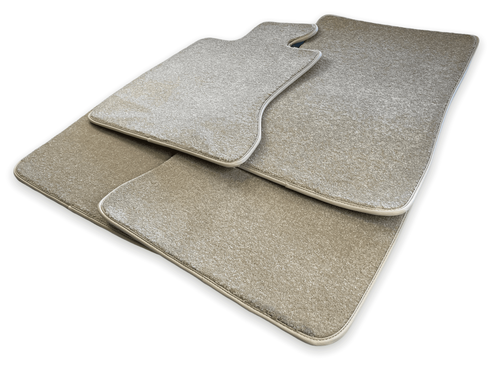 Floor Mats For Rolls Royce Spectre (2023-2024) Beige Luxury Quality - AutoWin